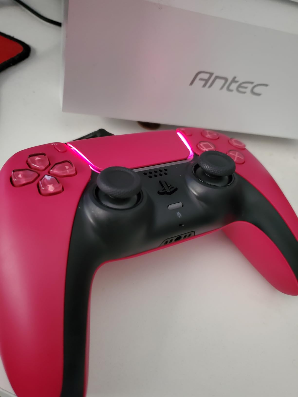 PlayStation DualSense Wireless Controller – Cosmic Red - Customer Photo 2