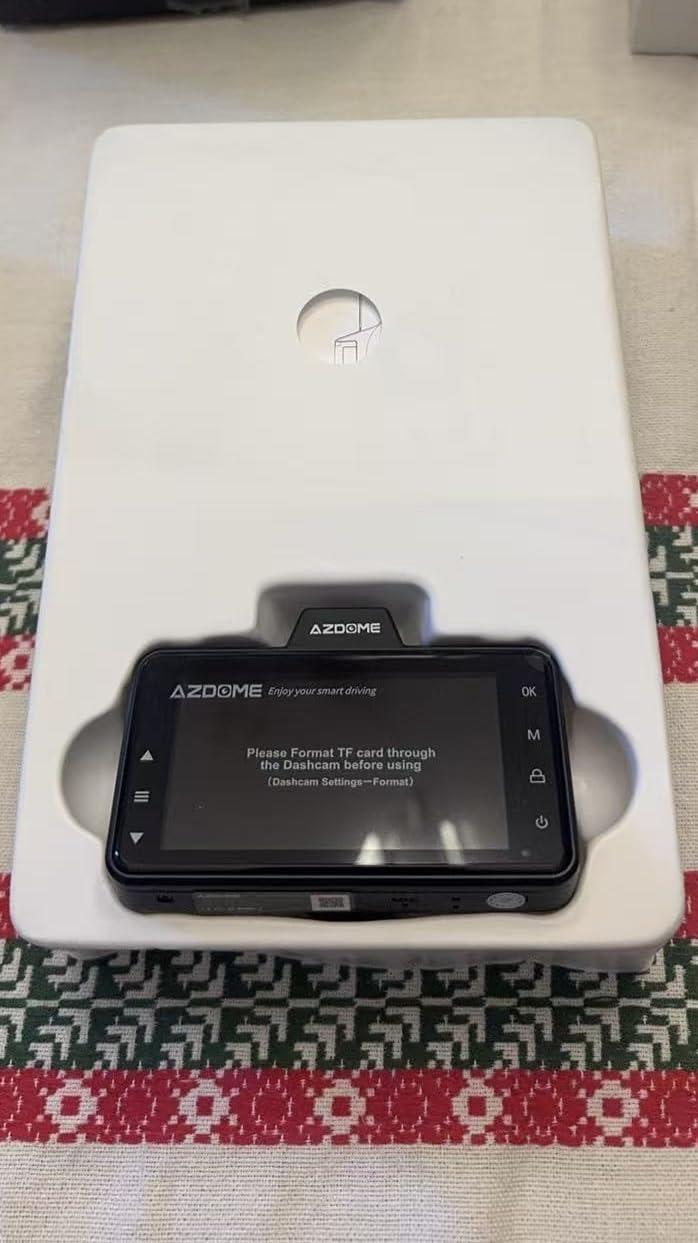 AZDOME M01 Dual Dash Cam Front and Rear with Free 64GB Card, 3 AZDOME M01 Dual Dash Cam Front and Rear with Free 64GB Card, 3