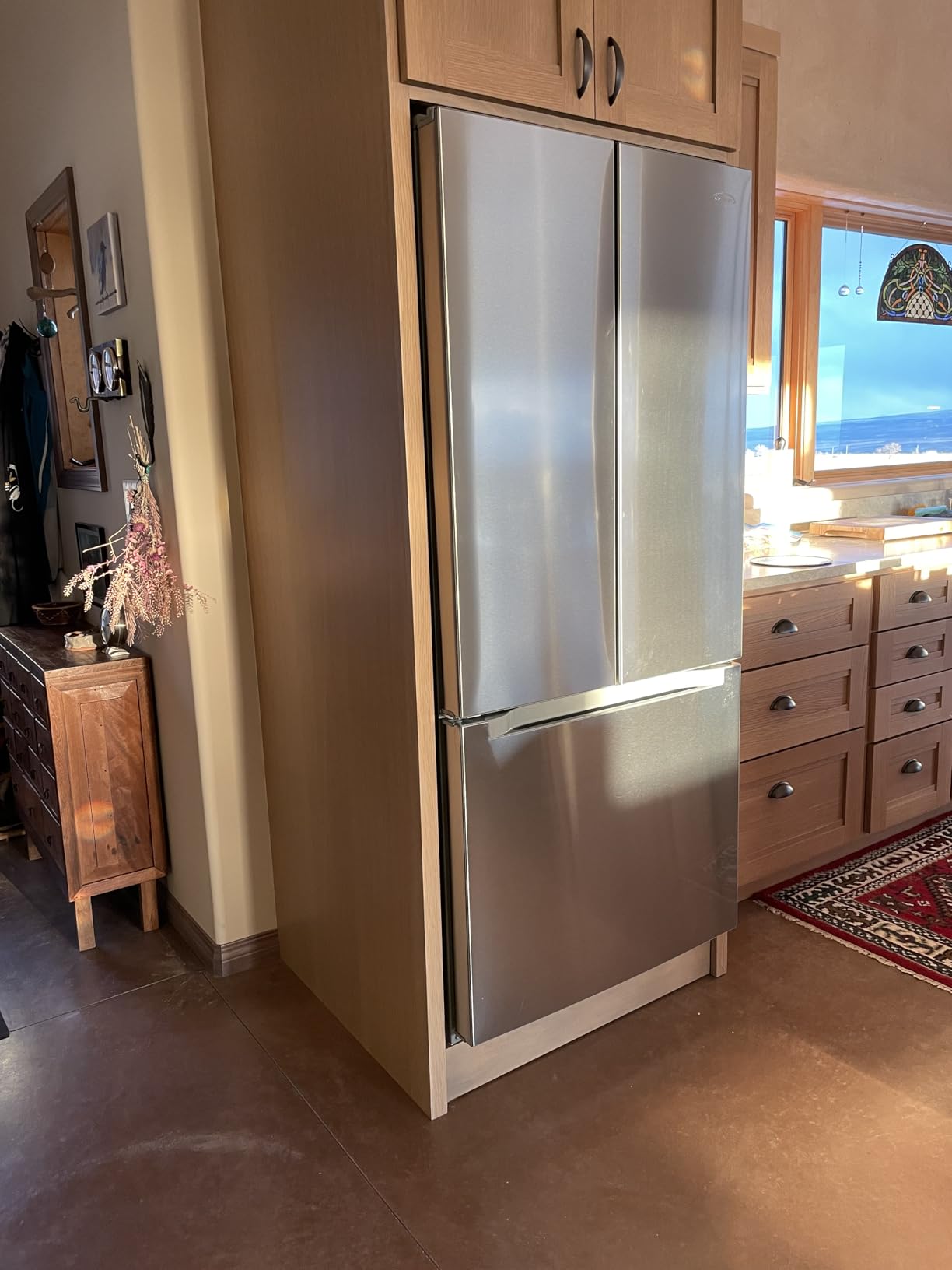 KoolMore RS-FR22 Stainless-Steel Fridge, 22.5 cu. ft, Silver - Customer Photo 1