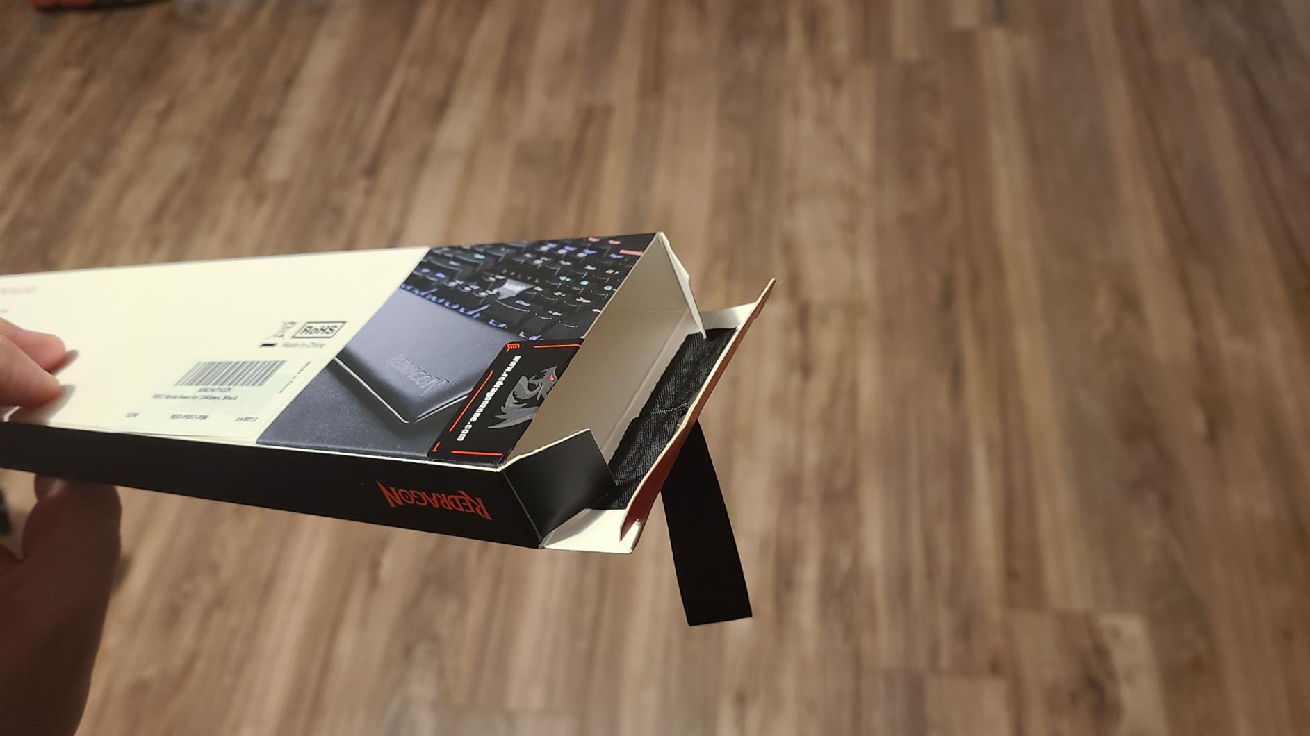 Redragon P035 Meteor S Computer Keyboard Wrist Rest Pad, Ergonomic Soft Memory Foam Wrist Support w/Anti-Slip Rubber Base, 60% 61 Keys Compact Size 11.38 x 2.87 in, 0.78 inch (20mm) Height, Black Customer Review Redragon P035 Meteor S Computer Keyboard Wrist Rest Pad, Ergonomic Soft Memory Foam Wrist Support w/Anti-Slip Rubber Base, 60% 61 Keys Compact Size 11.38 x 2.87 in, 0.78 inch (20mm) Height, Black - Customer Photo 5