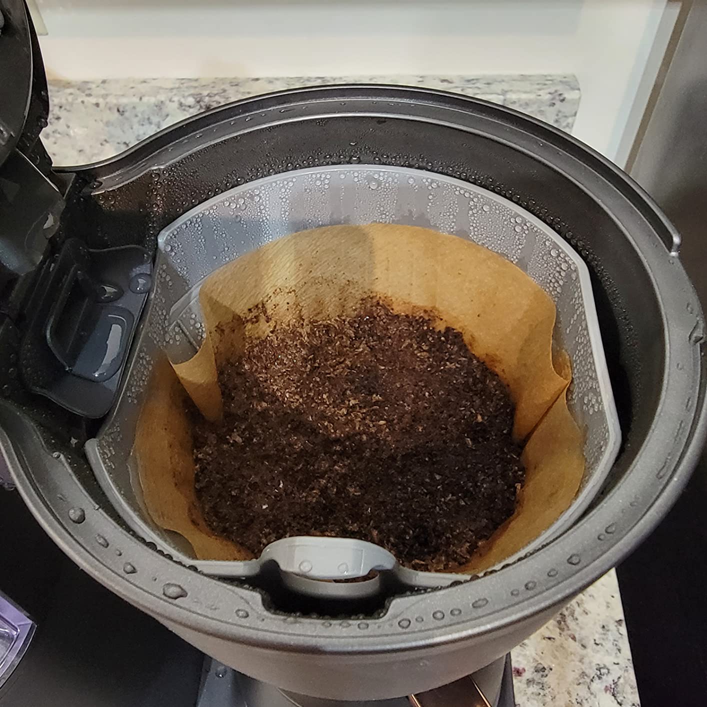 Café Specialty Drip Coffee Maker | 10-Cup Insulated Thermal Carafe | WiFi Enabled Voice-to-Brew Technology | Smart Home Kitchen Essentials | SCA Certified, Barista-Quality Brew | Matte Black - Customer Photo 1