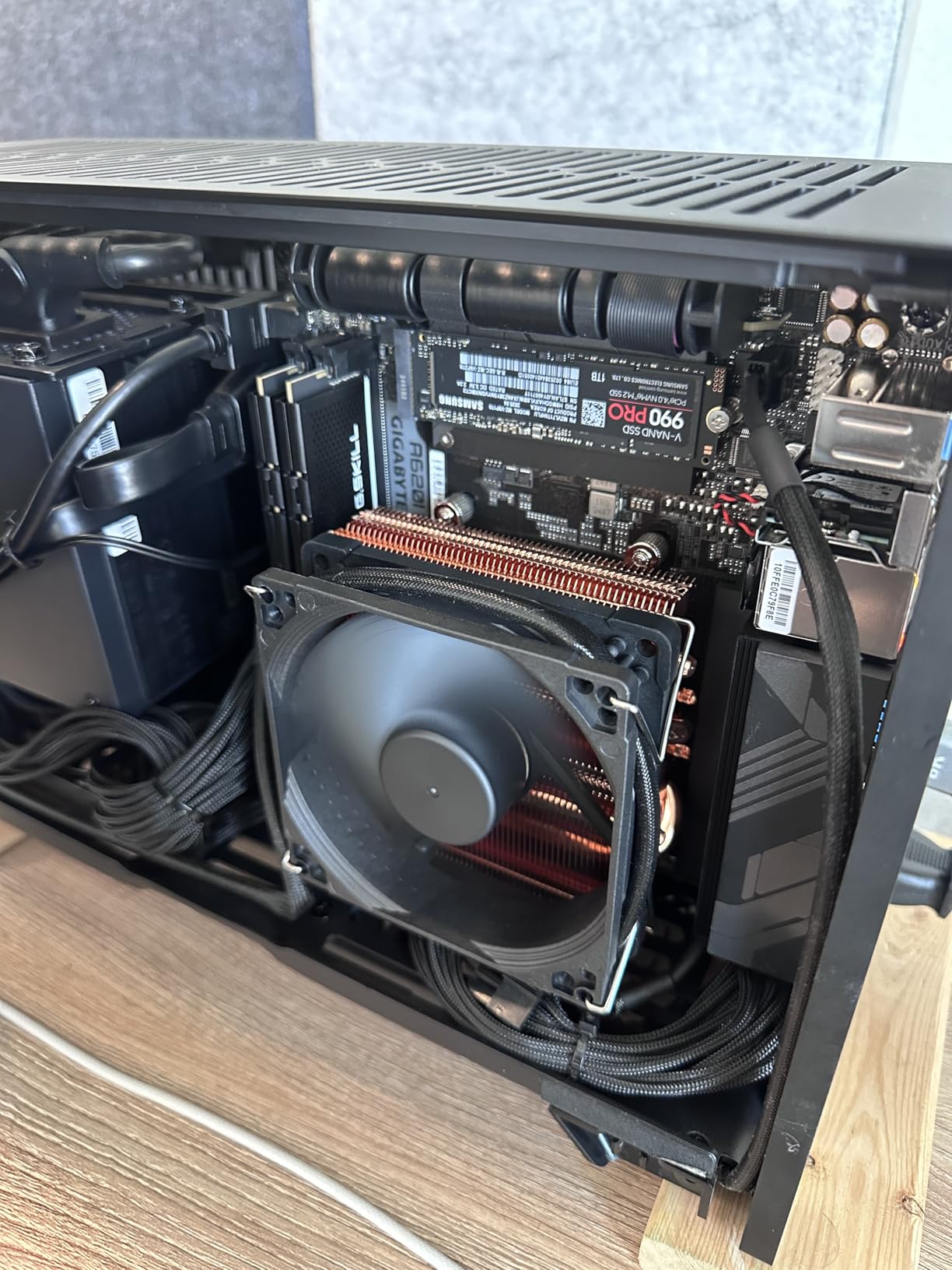 Thermalright AXP90 X47 Black Low Profile CPU Cooler, with 92mm TL-9015B Slim PWM Fan Customer Review Thermalright AXP90 X47 Black Low Profile CPU Cooler, with 92mm TL-9015B Slim PWM Fan - Customer Photo 1