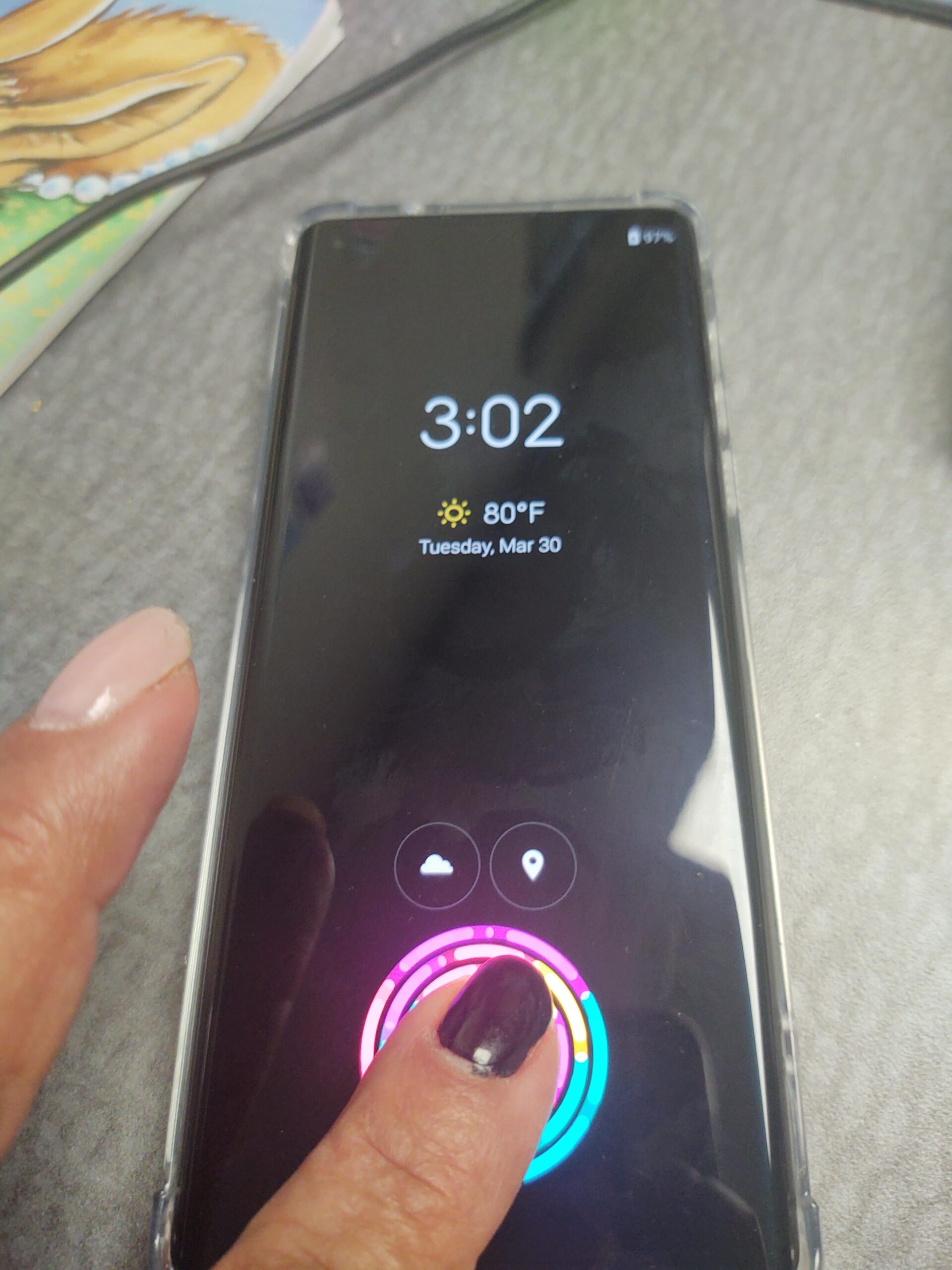 Motorola Edge | 2021 | 2-Day battery | Unlocked | Made for US | 8/256GB | 108MP Camera | Nebula Blue - Customer Photo 2