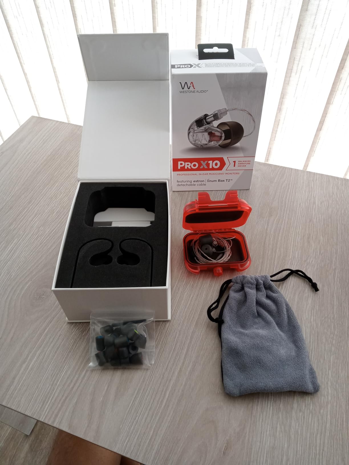 Westone Audio Pro X30 IEM Earphones - Three-Driver Noise Isolating Musician in-Ear Monitor Wired Earbuds - Customer Photo 1