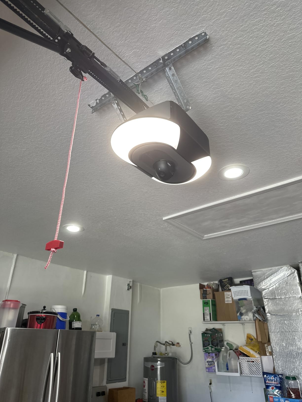 Chamberlain B6753T Smart Garage Door Opener, Video Streaming & Advanced Corner LED Lighting-myQ Smartphone Controlled-Ultra Quiet, Strong Belt Drive & MAX Lifting Power Customer Review Chamberlain B6753T Smart Garage Door Opener, Video Streaming & Advanced Corner LED Lighting-myQ Smartphone Controlled-Ultra Quiet, Strong Belt Drive & MAX Lifting Power - Customer Photo 3