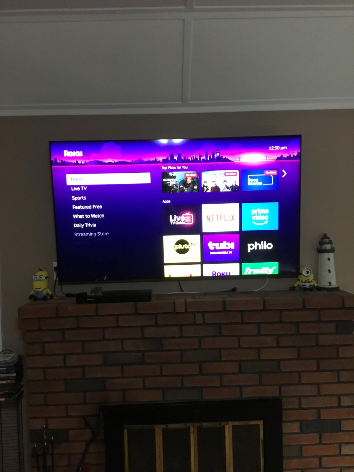 Roku Streaming Stick 4K - HDR & Dolby Vision Roku Streaming Device for TV with Voice Remote & Long-Range Wi-Fi - Free & Live TV Customer Review Roku Streaming Stick 4K - HDR & Dolby Vision Roku Streaming Device for TV with Voice Remote & Long-Range Wi-Fi - Free & Live TV - Customer Photo 1