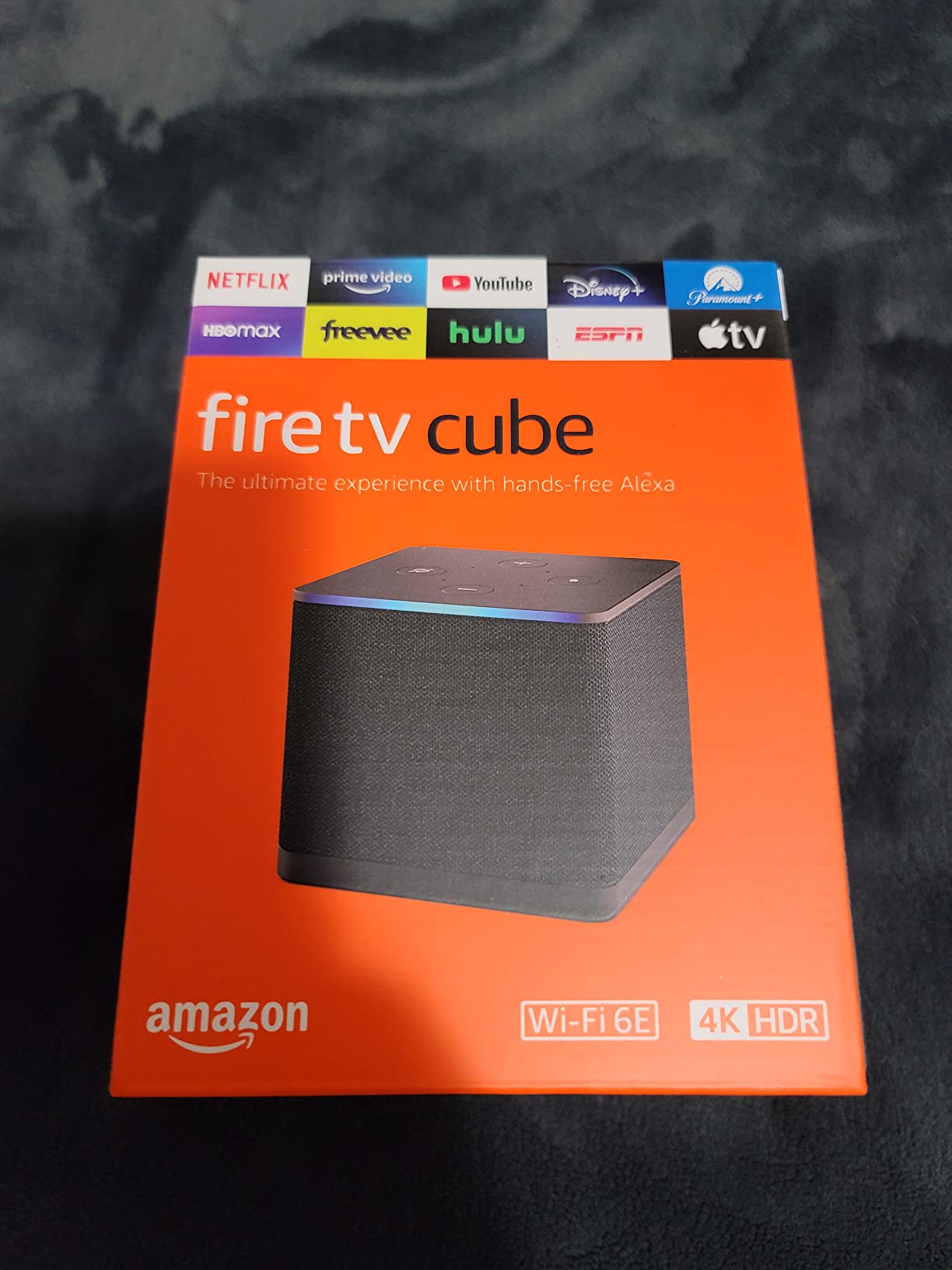Amazon Fire TV Cube, with AI-powered Fire TV Search, Hands-free streaming device with Alexa, Wi-Fi 6E, 4K Ultra HD Customer Review Amazon Fire TV Cube, with AI-powered Fire TV Search, Hands-free streaming device with Alexa, Wi-Fi 6E, 4K Ultra HD - Customer Photo 1