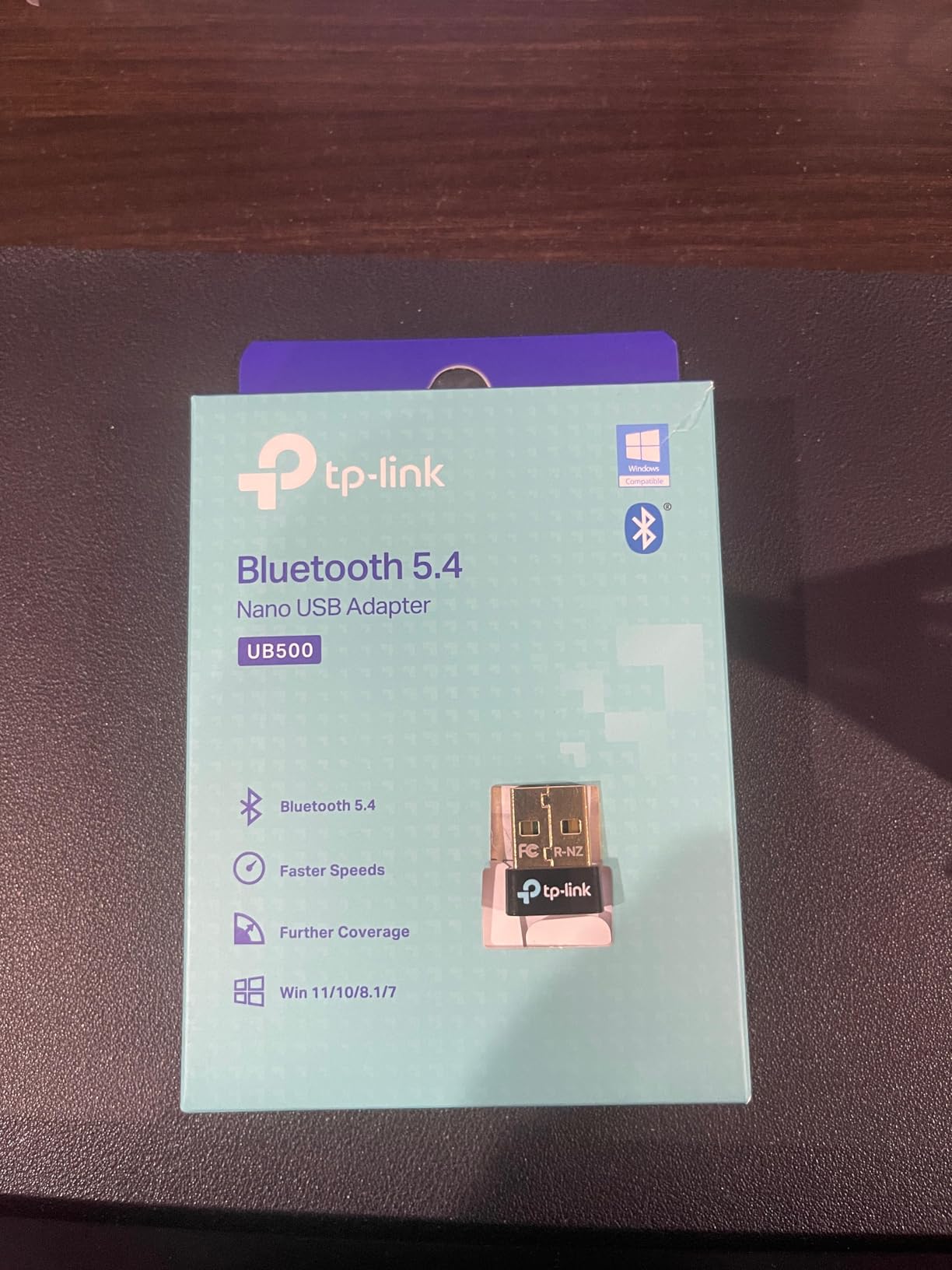 TP-Link USB Bluetooth Adapter for PC - Bluetooth 5.4 Dongle Receiver, Plug and Play, Nano Design, EDR & BLE, Supports Windows 11/10/8.1/7 for Desktop, Laptop, PS5/PS4/Xbox Controller (UB500) Customer Review TP-Link USB Bluetooth Adapter for PC - Bluetooth 5.4 Dongle Receiver, Plug and Play, Nano Design, EDR & BLE, Supports Windows 11/10/8.1/7 for Desktop, Laptop, PS5/PS4/Xbox Controller (UB500) - Customer Photo 1