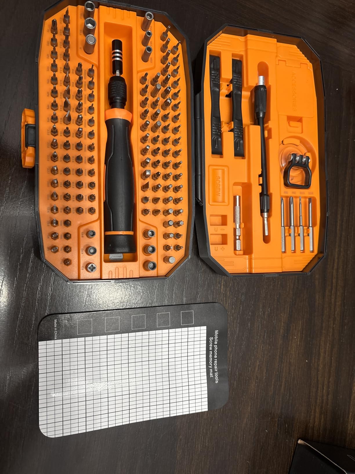 JOREST 40Pcs Small Precision Screwdriver Set with Torx Triwing Phillips, Mini Repair Tool Kit for Macbook, Computer, Laptop, PC, iPhone, PS5, Xbox, Switch, Glasses, Watch, Ring Doorbell, Electronics - Customer Photo 2