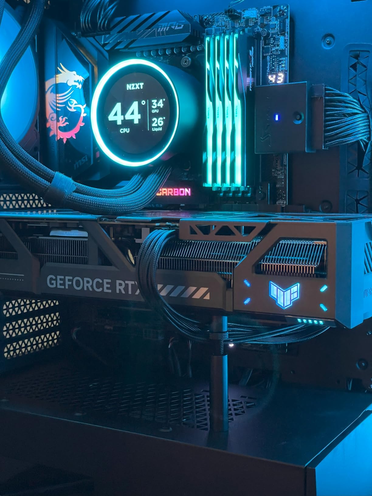 Graphics Card GPU Brace Support, Video Card Sag Holder Bracket, GPU Stand (L, 74-120mm) - Customer Photo 1