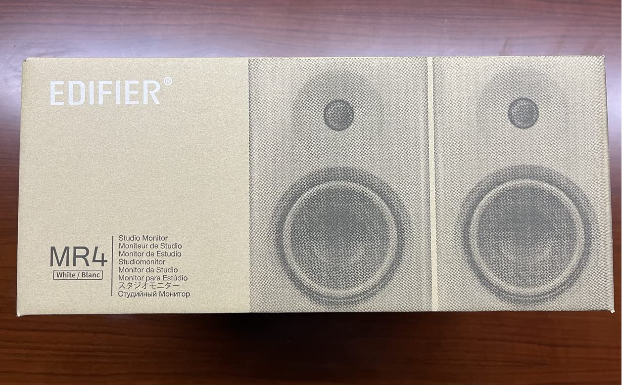 Edifier MR4 Powered Studio Monitor Speakers, 4