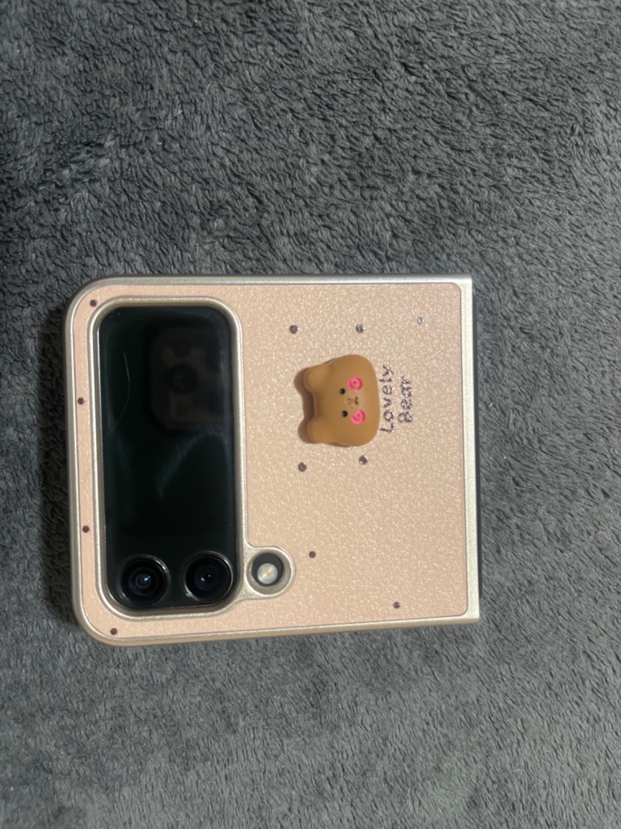 SAMSUNG Galaxy Z Flip 3 5G, US Version, 128GB, Phantom Black - Unlocked (Renewed) Customer Review SAMSUNG Galaxy Z Flip 3 5G, US Version, 128GB, Phantom Black - Unlocked (Renewed) - Customer Photo 1