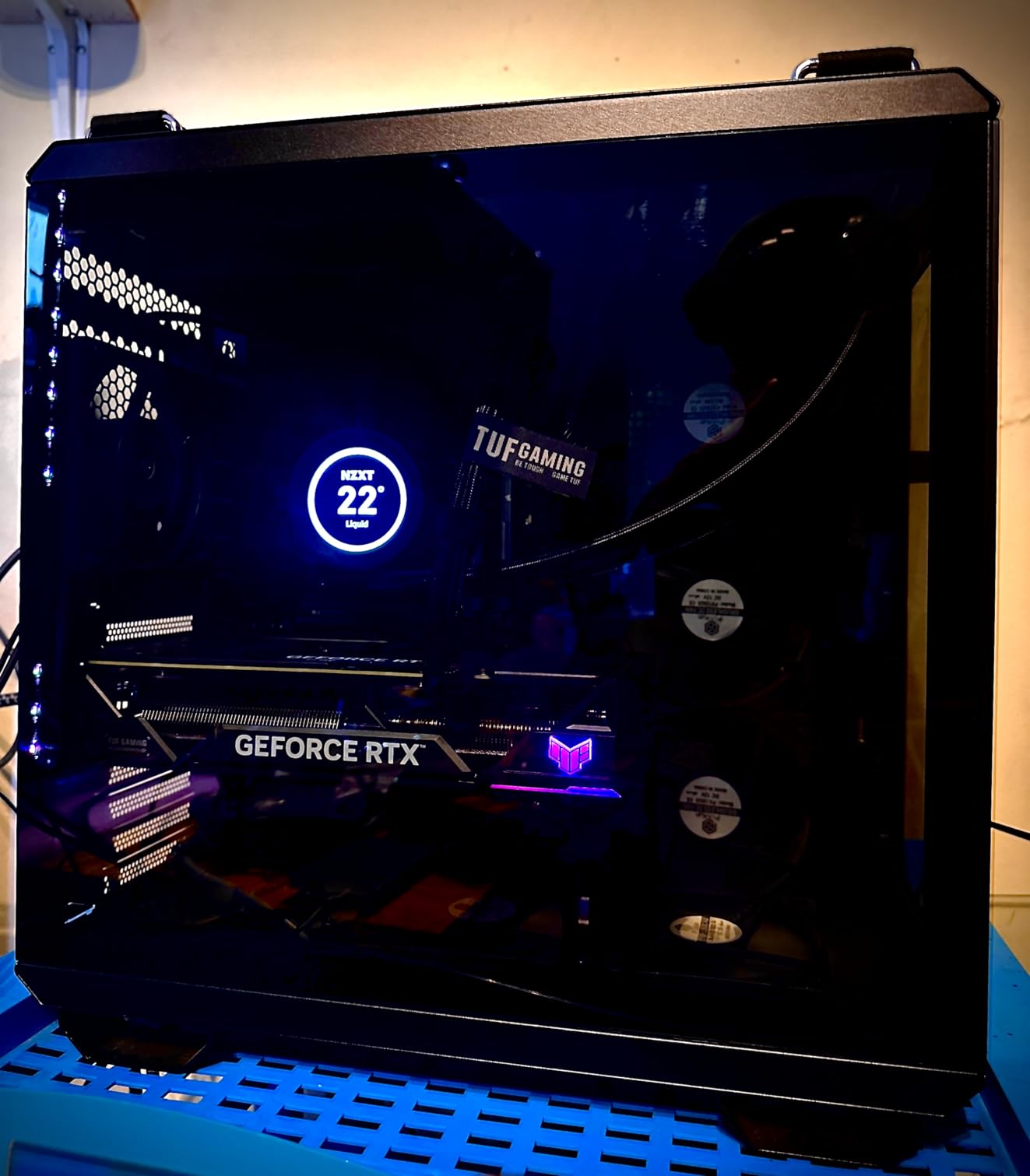 NZXT Kraken 120 - All-in-One RGB CPU Liquid Cooler - Infinity Mirror Design - Powered by CAM - Customer Photo 1