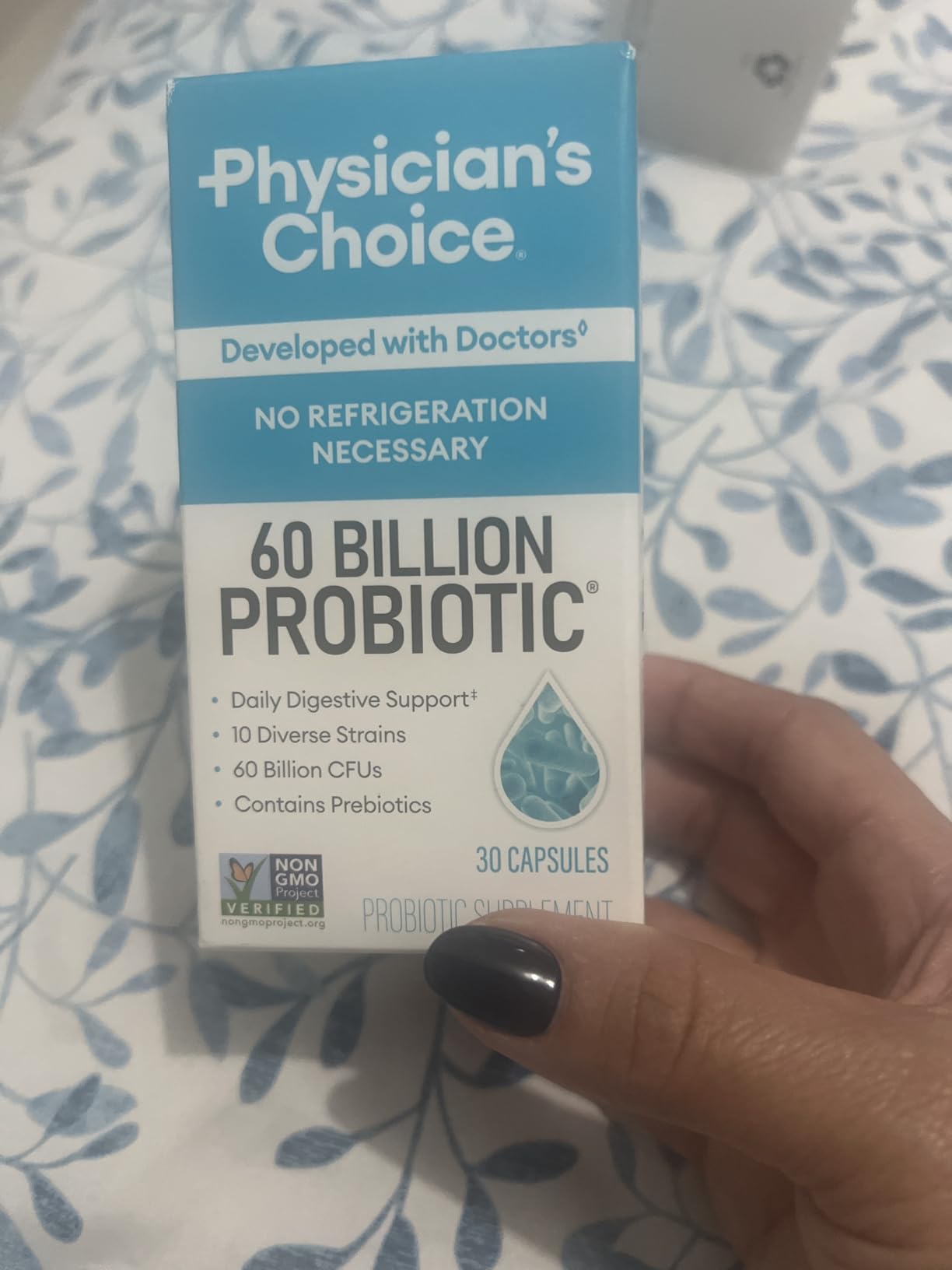 Physician's CHOICE Probiotics 60 Billion CFU - 10 Strains + Organic Prebiotics - Immune, Digestive & Gut Health - Supports Occasional Constipation, Diarrhea, Gas & Bloating - for Women & Men - 60ct Customer Review Physician's CHOICE Probiotics 60 Billion CFU - 10 Strains + Organic Prebiotics - Immune, Digestive & Gut Health - Supports Occasional Constipation, Diarrhea, Gas & Bloating - for Women & Men - 60ct - Customer Photo 2