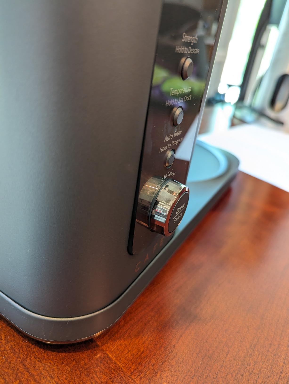 Café Specialty Drip Coffee Maker, 10-Cup Glass Carafe, WiFi Connected Smart Voice-to-Brew, Includes Reusable Filter Basket & Grounds Scooper, Barista-Quality Brew, SCA Certified, Matte Black - Customer Photo 2