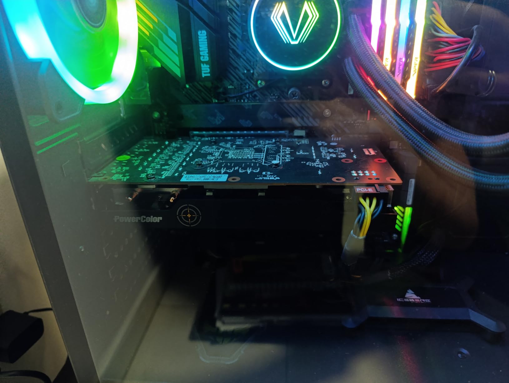PowerColor Fighter AMD Radeon RX 6600 Graphics Card with 8GB GDDR6 Memory - Customer Photo 1
