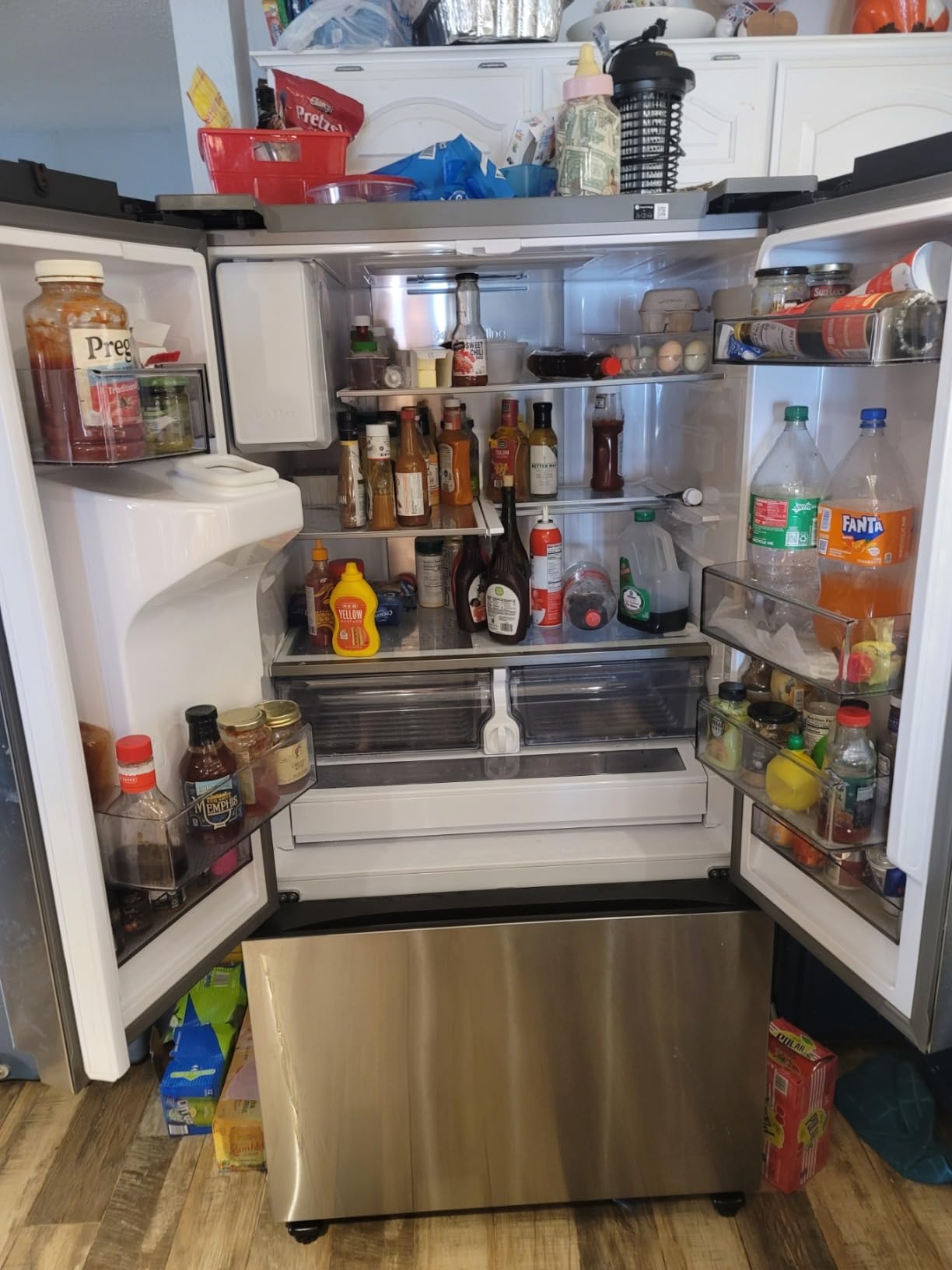 SAMSUNG RF18A5101SR French Door Refrigerator, 18 Cu Ft, Silver Customer Review SAMSUNG RF18A5101SR French Door Refrigerator, 18 Cu Ft, Silver - Customer Photo 2