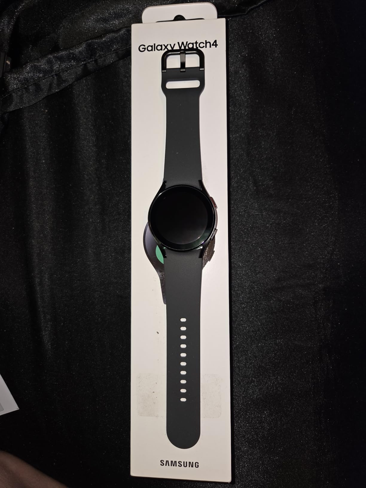 Samsung Electronics Galaxy Watch 4 40mm Smartwatch with ECG Monitor Tracker for Health Fitness Running Sleep Cycles GPS Fall Detection Bluetooth US Version - (Black) (Renewed) Customer Review Samsung Electronics Galaxy Watch 4 40mm Smartwatch with ECG Monitor Tracker for Health Fitness Running Sleep Cycles GPS Fall Detection Bluetooth US Version - (Black) (Renewed) - Customer Photo 2