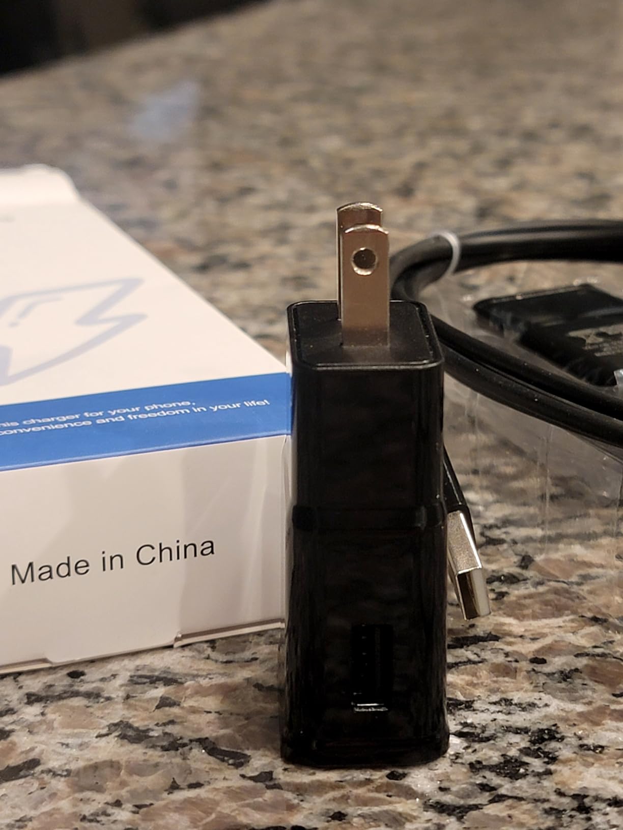 Type C Charger Fast Charging, 2 Pack USB C Android Phone Wall Charger Block & 6ft Charge Cable Cord, for Samsung Galaxy S8 / S9 / S10 Plus Active S10e, S20 / S21 Ultra Plus, Note 8 9 10, Pixel 3 etc Customer Review Type C Charger Fast Charging, 2 Pack USB C Android Phone Wall Charger Block & 6ft Charge Cable Cord, for Samsung Galaxy S8 / S9 / S10 Plus Active S10e, S20 / S21 Ultra Plus, Note 8 9 10, Pixel 3 etc - Customer Photo 2