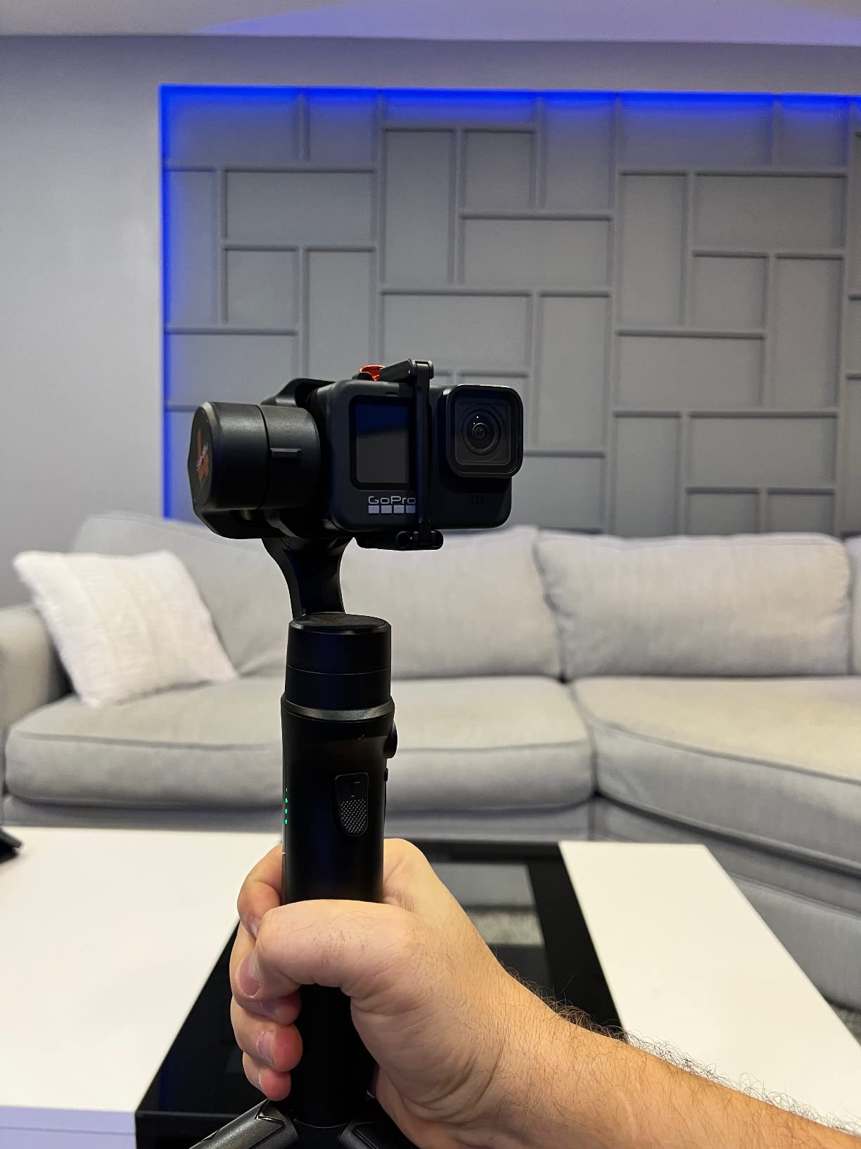 hohem iSteady Pro 4 3-Axis Gimbal Stabilizer for GoPro 13/12/11/10/9 8/7/6/5, for Osmo Action and Other Action Cameras,Support Bluetooth & Cable Control, IPX4 Splash Proof with Tripod Customer Review hohem iSteady Pro 4 3-Axis Gimbal Stabilizer for GoPro 13/12/11/10/9 8/7/6/5, for Osmo Action and Other Action Cameras,Support Bluetooth & Cable Control, IPX4 Splash Proof with Tripod - Customer Photo 1