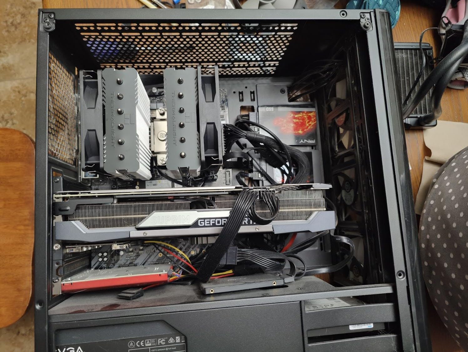 Thermalright Peerless Assassin 120 SE CPU Cooler, 6 Heat Pipes AGHP Technology, Dual 120mm PWM Fans, 1550RPM Speed, for AMD:AM4 AM5/Intel LGA 1700/1150/1151/1200/1851,PC Cooler - Customer Photo 1