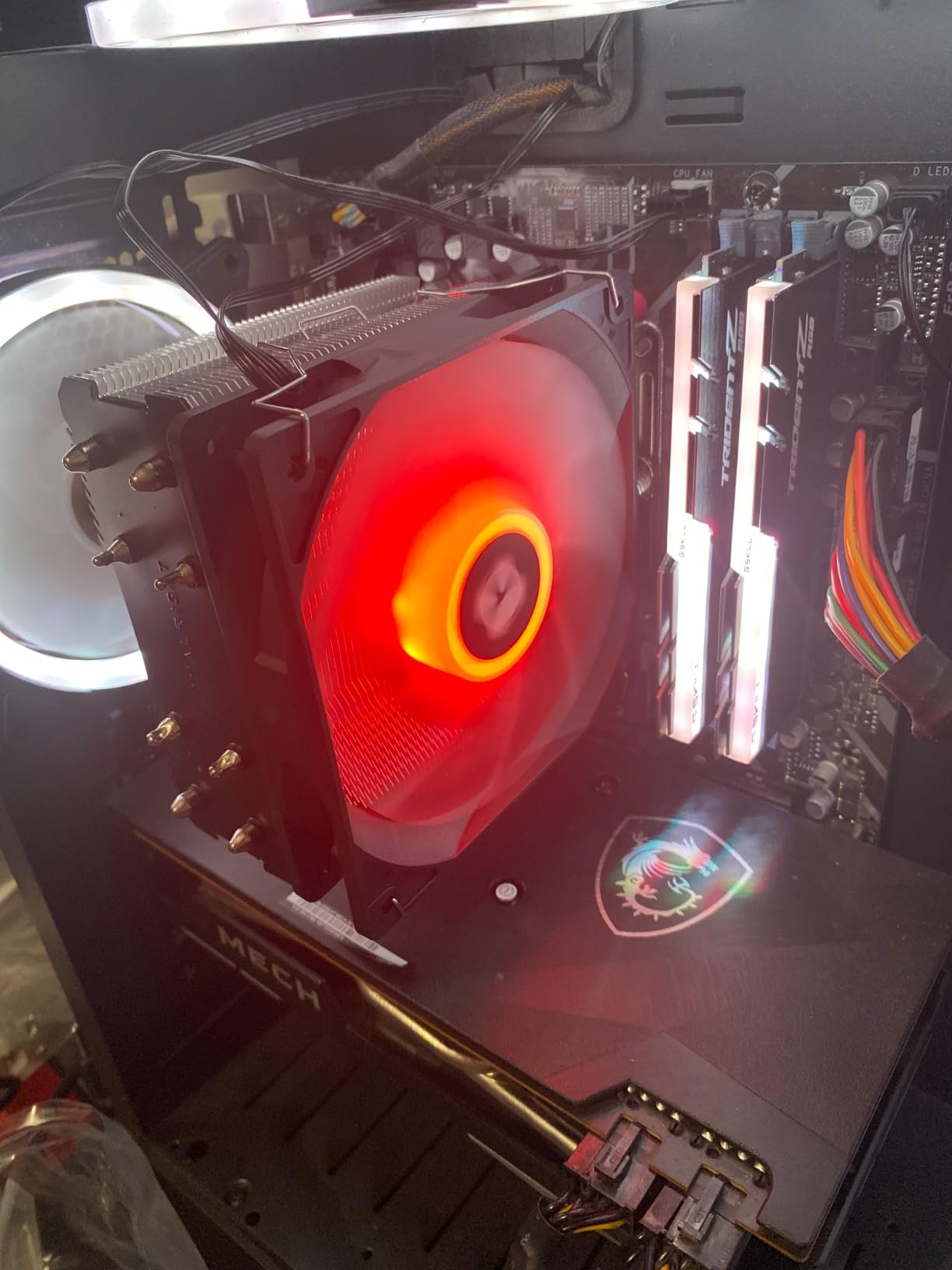 Thermalright Assassin X120 Refined SE ARGB CPU Air Cooler, 4 Heat pipes, TL-C12C-S PWM Fan, Aluminium Heatsink Cover, AGHP Technology, for AMD AM4/AM5/Intel LGA 1150/1151/1155/1851/1200/1700 (SE ARGB) Customer Review Thermalright Assassin X120 Refined SE ARGB CPU Air Cooler, 4 Heat pipes, TL-C12C-S PWM Fan, Aluminium Heatsink Cover, AGHP Technology, for AMD AM4/AM5/Intel LGA 1150/1151/1155/1851/1200/1700 (SE ARGB) - Customer Photo 2