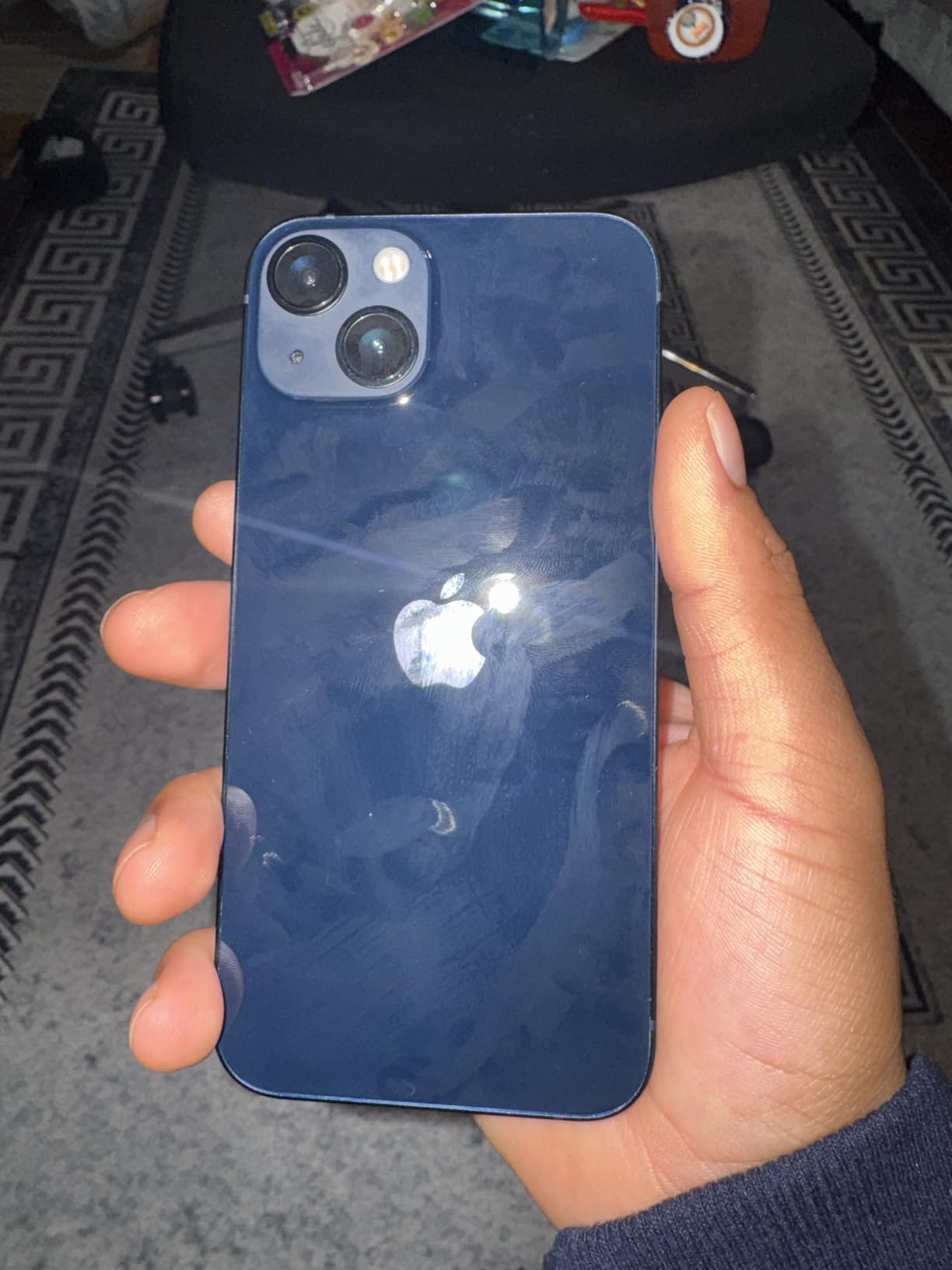 Apple iPhone 13, 128GB, Midnight - Unlocked (Renewed) - Customer Photo 4