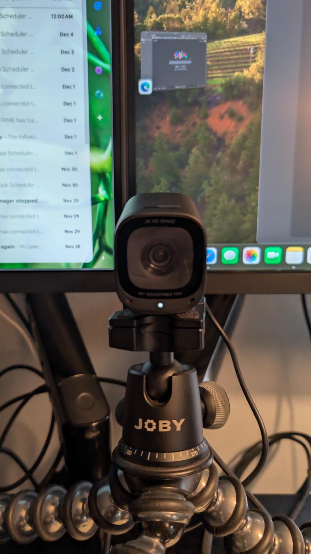 Anker PowerConf C200 2K Webcam for PC/Laptop/Mac, Computer Camera, Low-Light Correction, AI-Noise Canceling Mics, Adjustable Field of View, Built-in Privacy Cover, Stereo Mics, for Meeting - Customer Photo 1