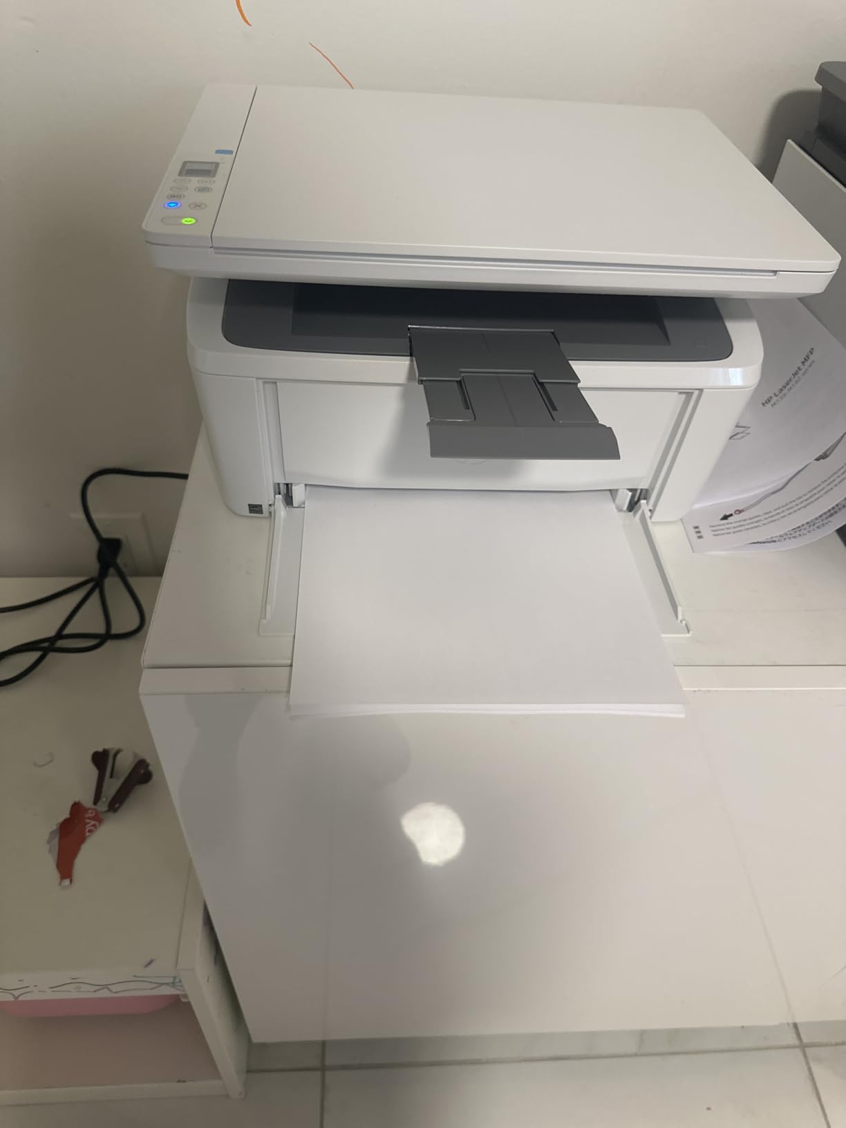 HP LaserJet MFP M140w Wireless Black & White Printer, Print, scan, copy, Fast speeds, Easy setup, Mobile printing, Best-for-small teams Customer Review HP LaserJet MFP M140w Wireless Black & White Printer, Print, scan, copy, Fast speeds, Easy setup, Mobile printing, Best-for-small teams - Customer Photo 2