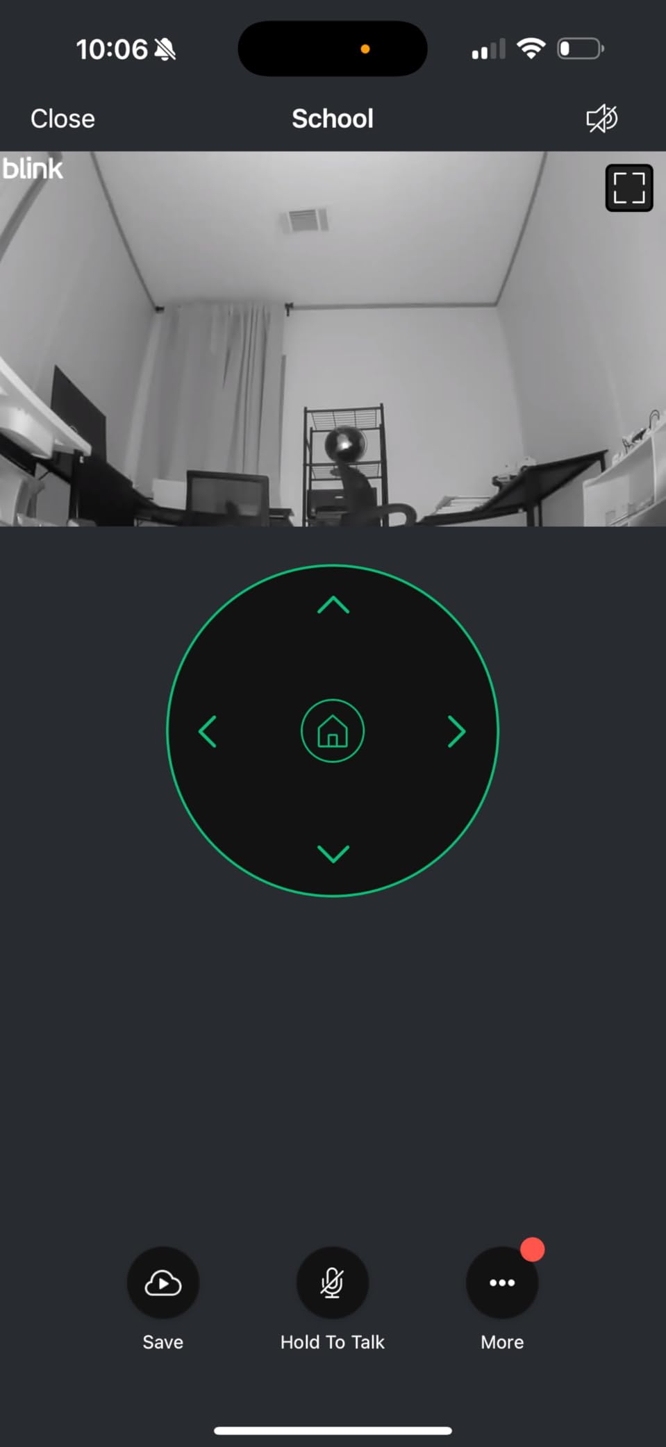 Blink Mini Pan-Tilt Camera (newest model), Rotating indoor plug-in smart security camera, two-way audio, HD video, motion detection, Works with Alexa (White) - Customer Photo 1