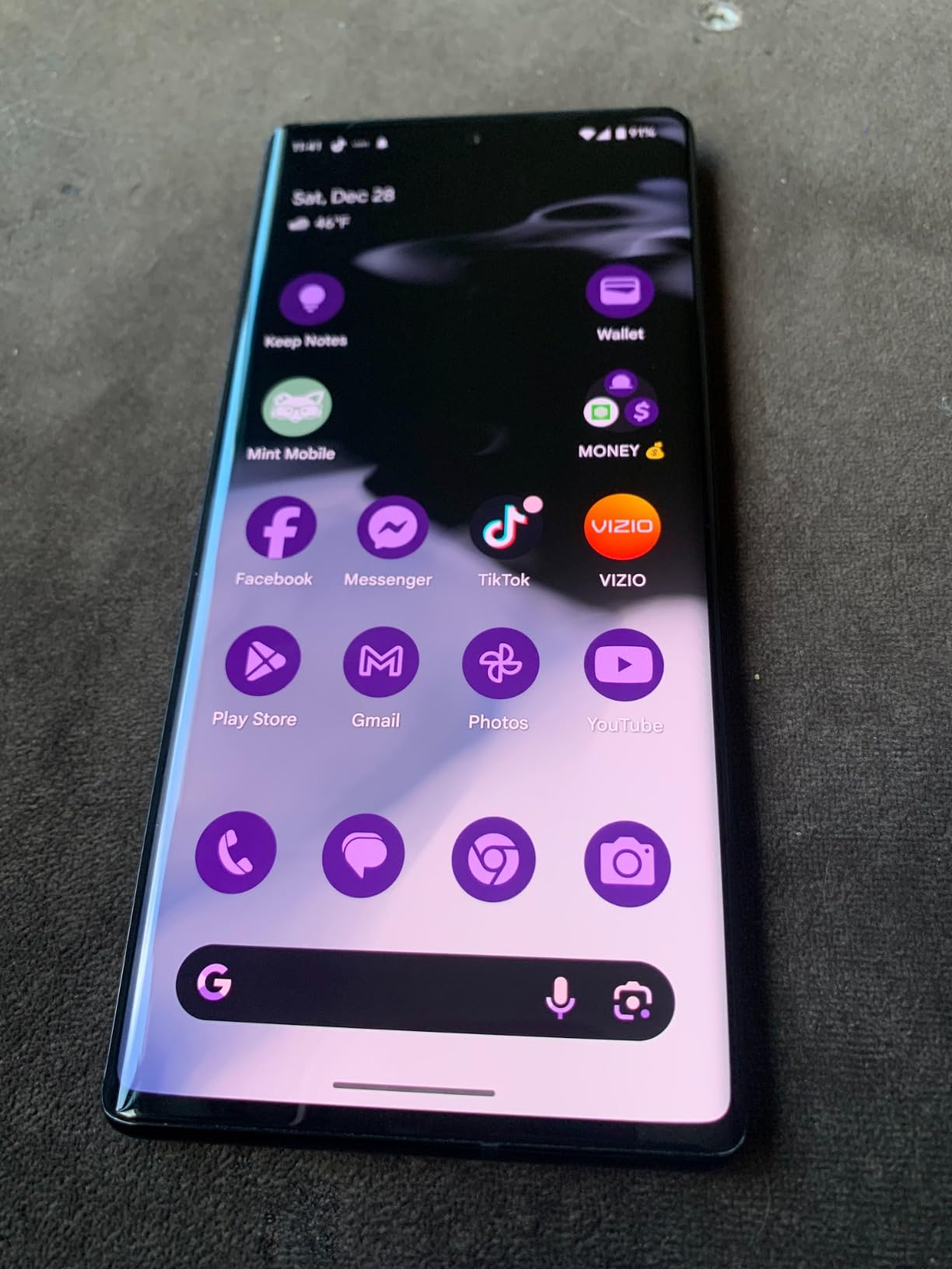 Google Pixel 6 Pro 5G, US Version, 128GB, Stormy Black - Unlocked (Renewed) - Customer Photo 1