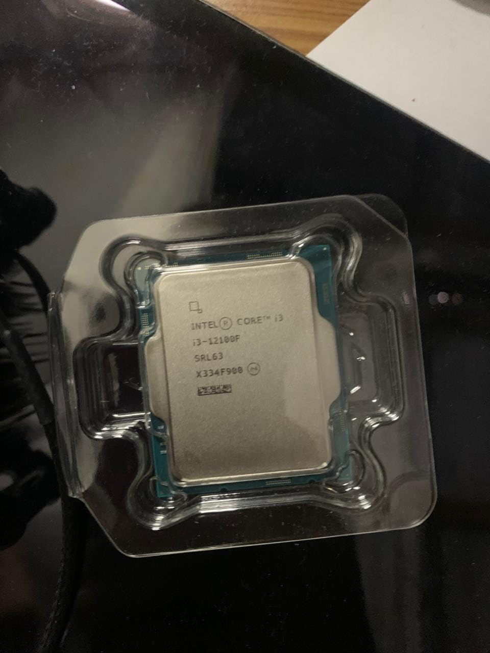 Intel® Core™ 12th Gen i3-12100F desktop processor, featuring PCIe Gen 5.0 & 4.0 support, DDR5 and DDR4 support. Discrete graphics required. Customer Review Intel® Core™ 12th Gen i3-12100F desktop processor, featuring PCIe Gen 5.0 & 4.0 support, DDR5 and DDR4 support. Discrete graphics required. - Customer Photo 5