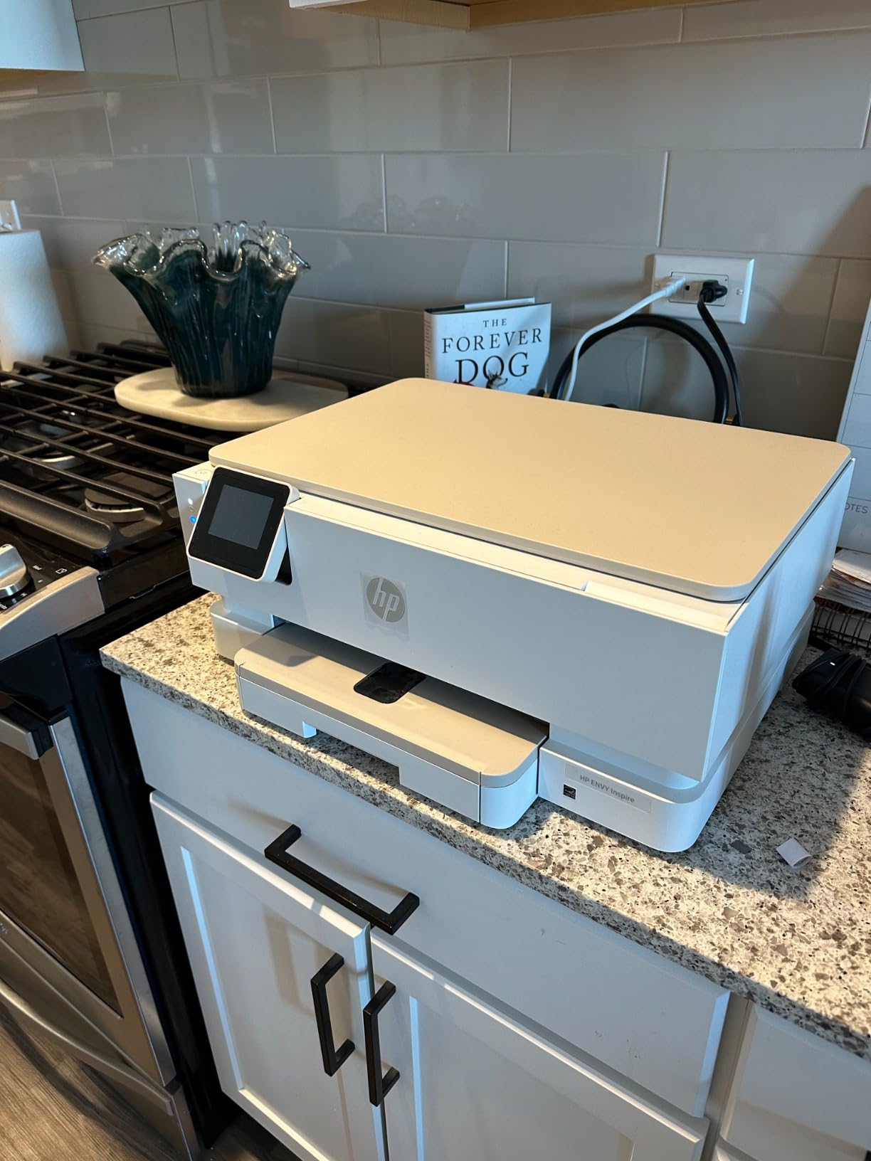 HP Envy Inspire 7255e Wireless Color Inkjet Printer, Print, scan, copy, Easy setup, Mobile printing, Best-for-home, 3 month Instant Ink trial included, AI-enabled (1W2Y9A) - Customer Photo 1