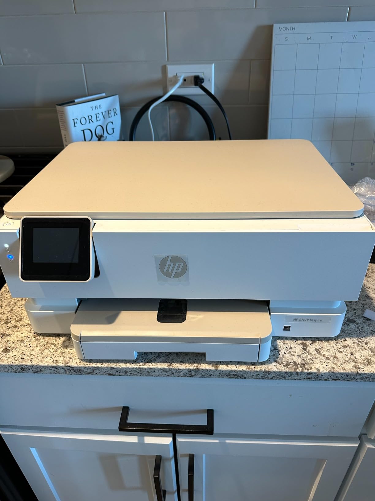 HP Envy Inspire 7255e Wireless Color Inkjet Printer, Print, scan, copy, Easy setup, Mobile printing, Best-for-home, 3 month Instant Ink trial included, AI-enabled (1W2Y9A) - Customer Photo 2
