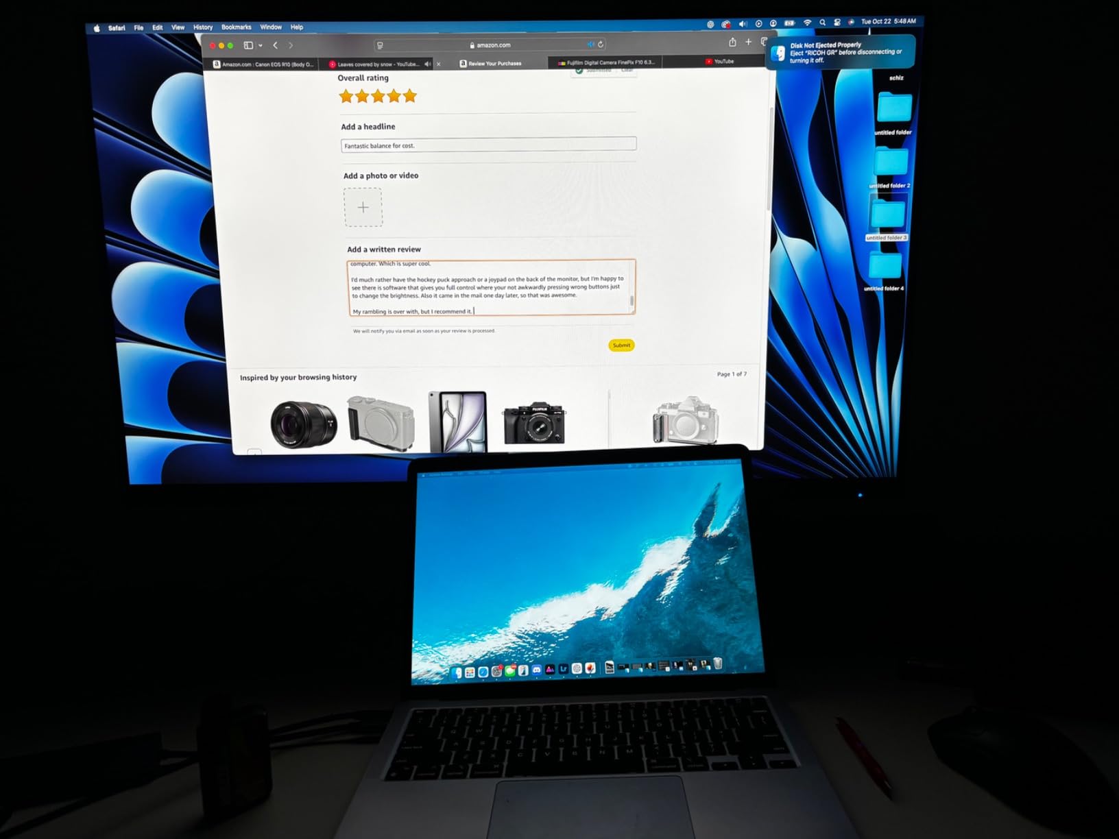 ViewSonic VP3256-4K 32 Inch 4K UHD IPS Ergonomic Monitor with Ultra-Thin Bezels, Color Accuracy, Pantone Validated, 60W USB C - Customer Photo 1