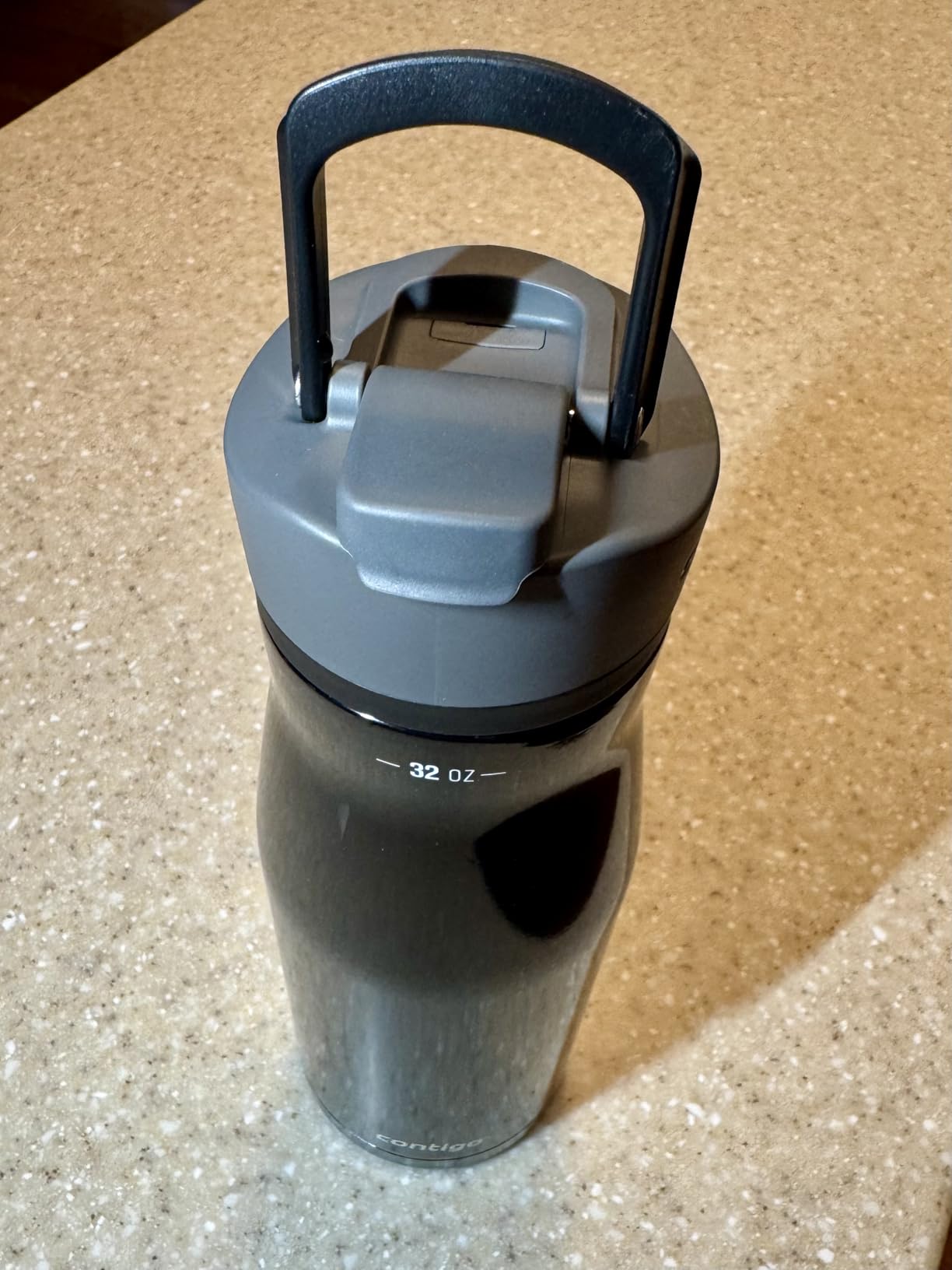Contigo Cortland Chill 2.0 Blueberry Stainless Steel Water Bottle Vacuum-Insulated Spill-Proof Lid 24oz Ideal for Hot or Cold Drinks Interchangeable Lid Perfect for Kids & Adults - Customer Photo 1