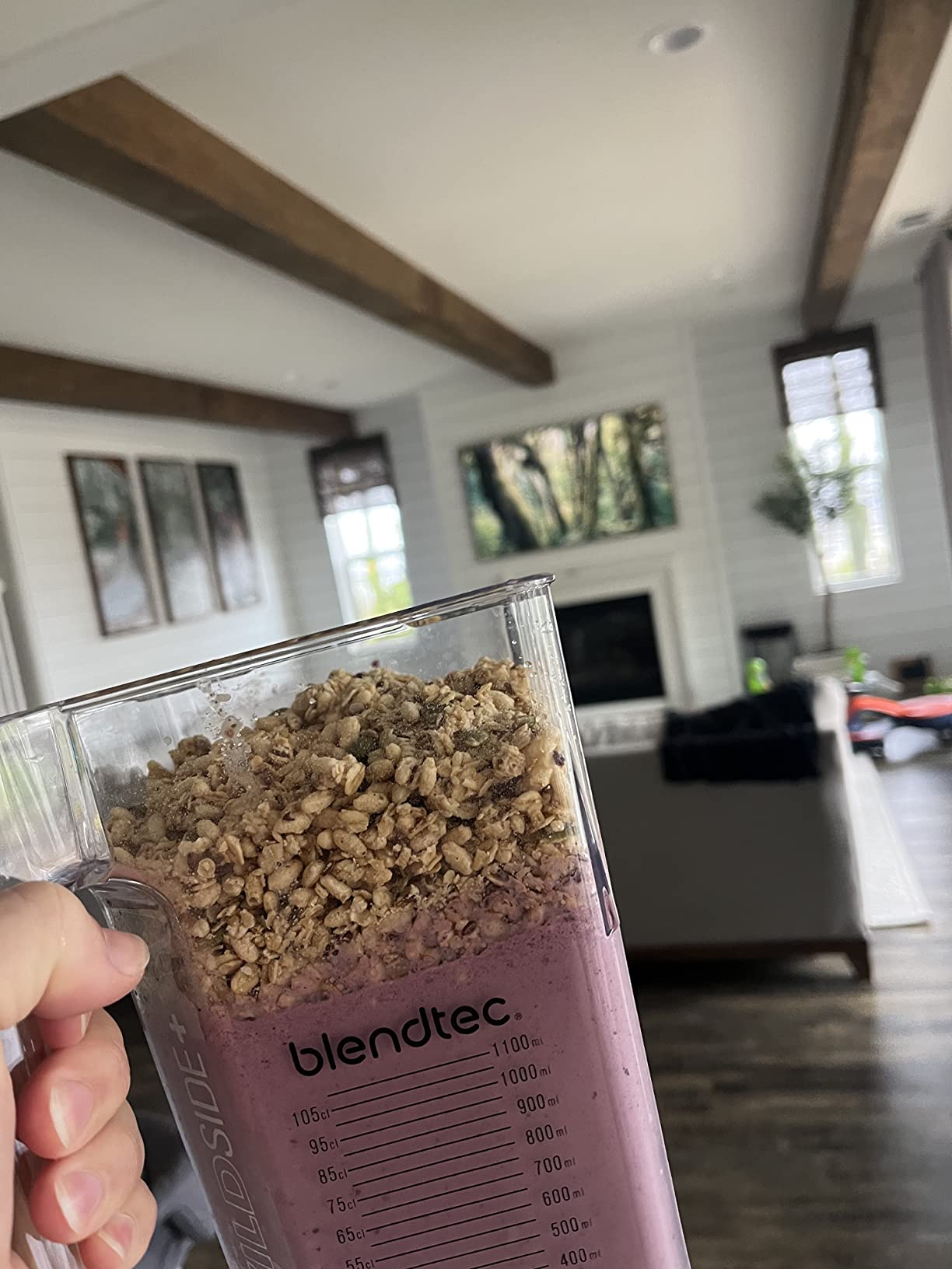 VOID Vacuum Blending Lid System for Blendtec Blenders - Customer Photo 1