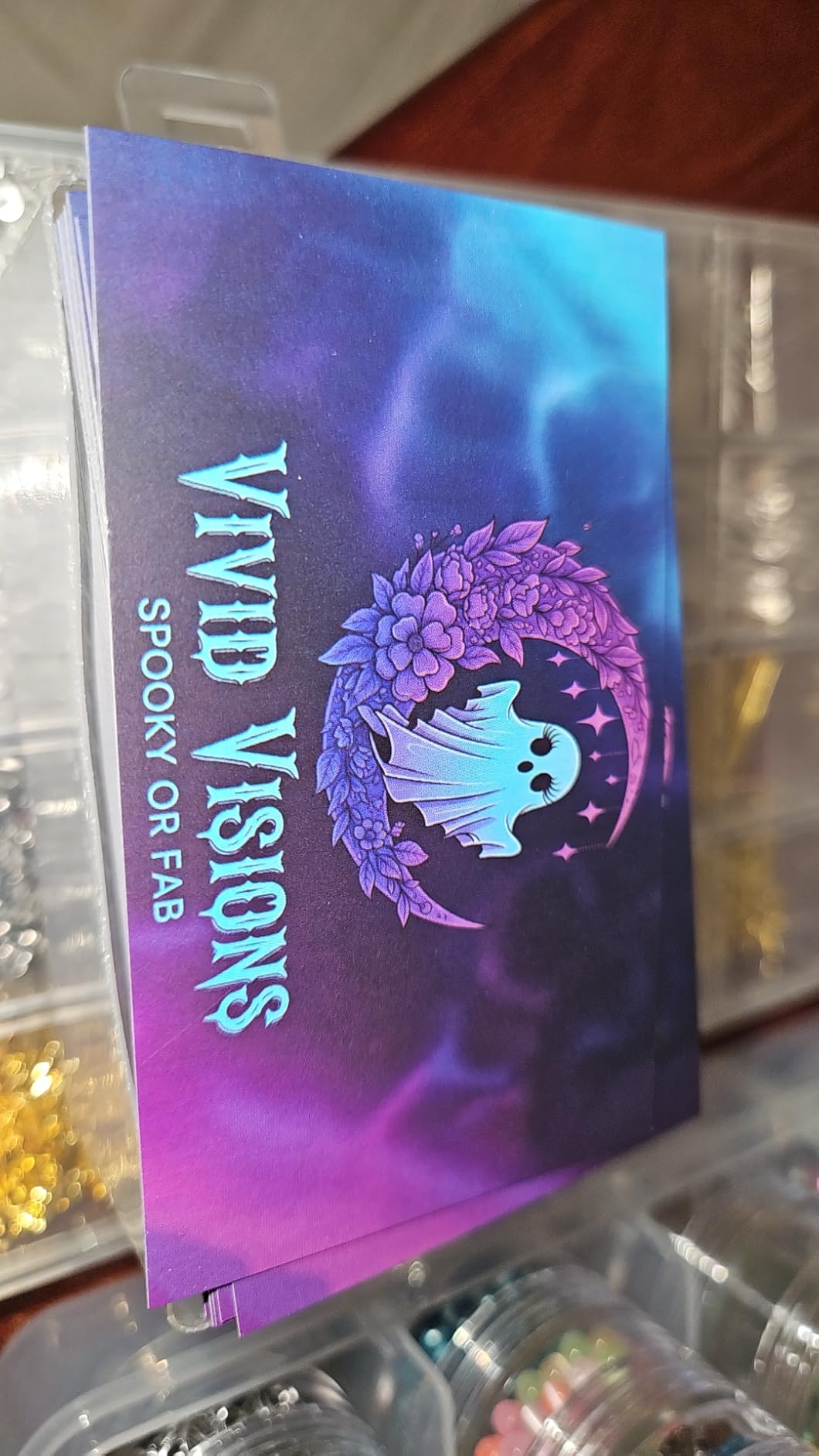 Custom Business Cards Personalized Business Card for Small Business 300gsm Matte Paper Front & Back Sides Printed 3.5