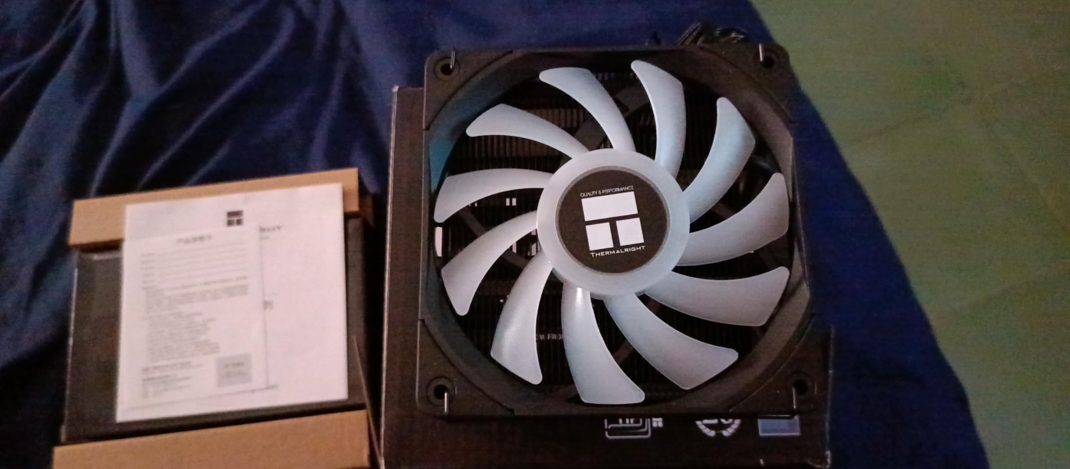 Thermalright AXP120-X67 Low Profile CPU Air Cooler with Quite 120mm TL-12015 PWM Fan, 6 Heat Pipes Customer Review Thermalright AXP120-X67 Low Profile CPU Air Cooler with Quite 120mm TL-12015 PWM Fan, 6 Heat Pipes - Customer Photo 1