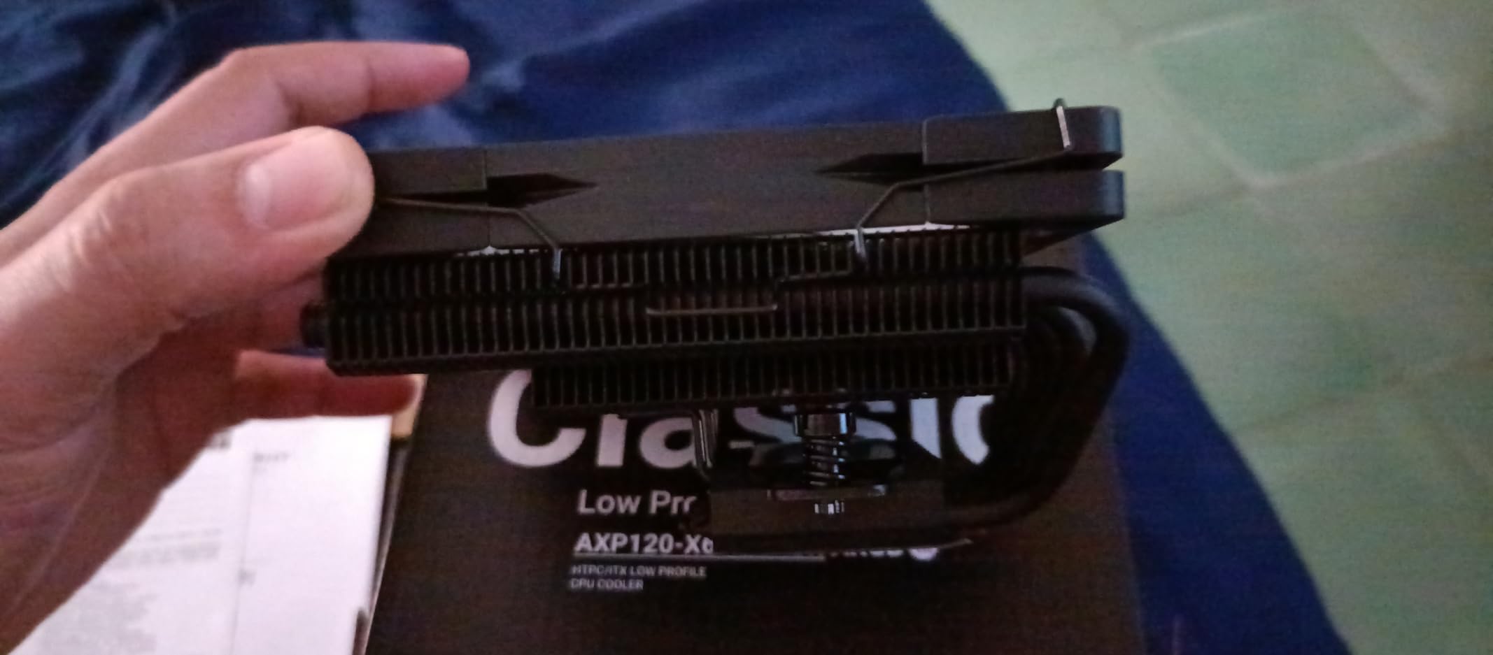 Thermalright AXP120-X67 Low Profile CPU Air Cooler with Quite 120mm TL-12015 PWM Fan, 6 Heat Pipes Customer Review Thermalright AXP120-X67 Low Profile CPU Air Cooler with Quite 120mm TL-12015 PWM Fan, 6 Heat Pipes - Customer Photo 2