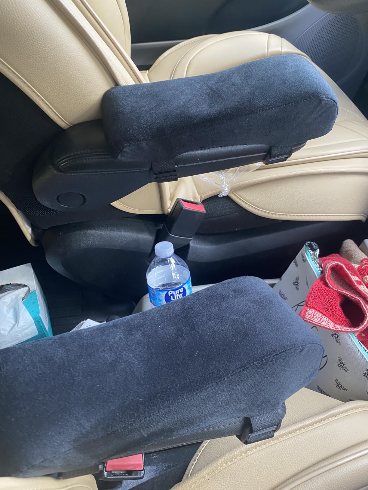 Office Chair Armrest Covers, Set of 2 Comfortable Armrest Elbow Pillow (2 Black Armrest Pillow) Customer Review Office Chair Armrest Covers, Set of 2 Comfortable Armrest Elbow Pillow (2 Black Armrest Pillow) - Customer Photo 1