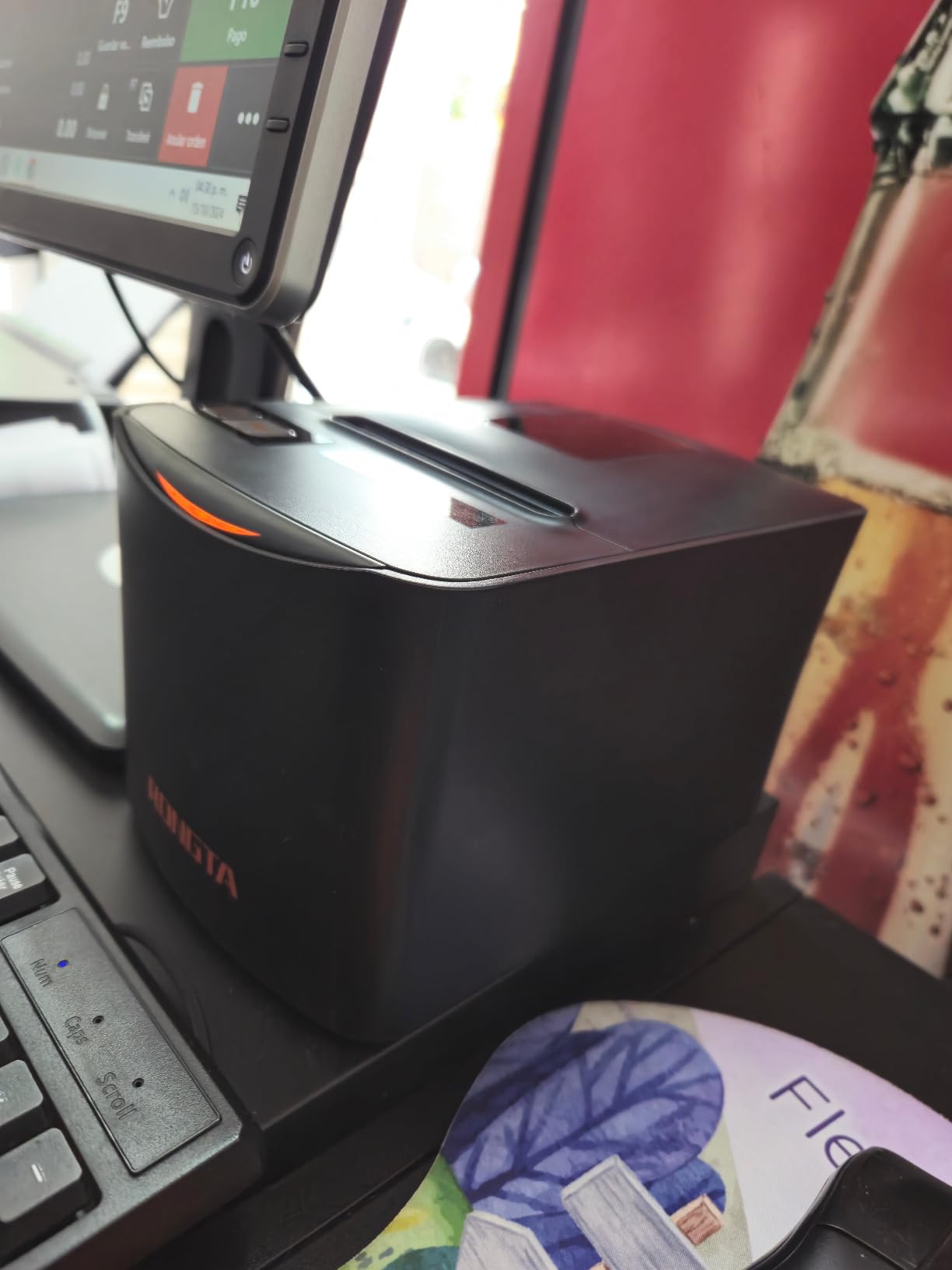 Rongta Thermal Receipt Printer, 80mm High-Speed POS Printer with Auto Cutter, 250mm/s, Ideal for Kitchen & Small Business, Compatible with Windows, Linux, MacOS - Customer Photo 1