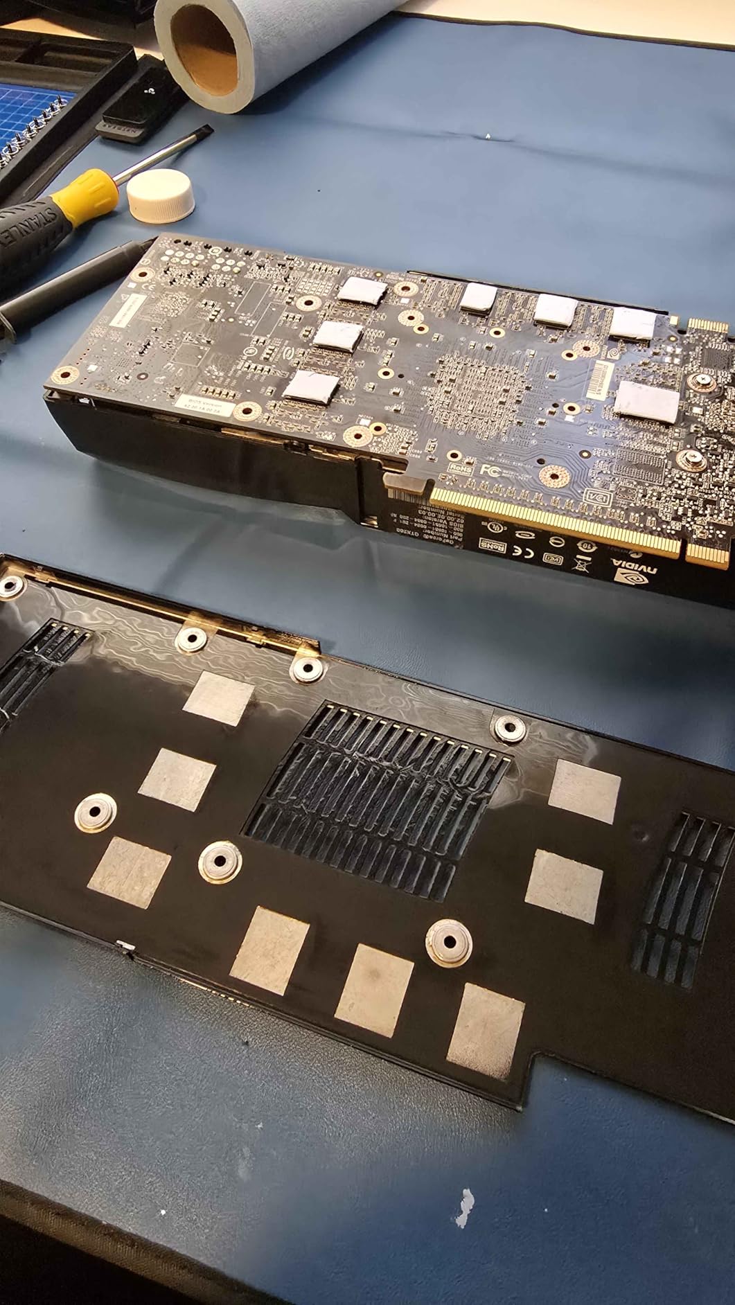 ARCTIC TP-3: Premium Performance Thermal Pad, 100 x 100 x 1.5 mm (Stackable to 2.0 mm Without Performance Loss), 1 Piece - High Performance, Particularly Soft, Ideal Gap Filler, Bridging Gaps - Customer Photo 1