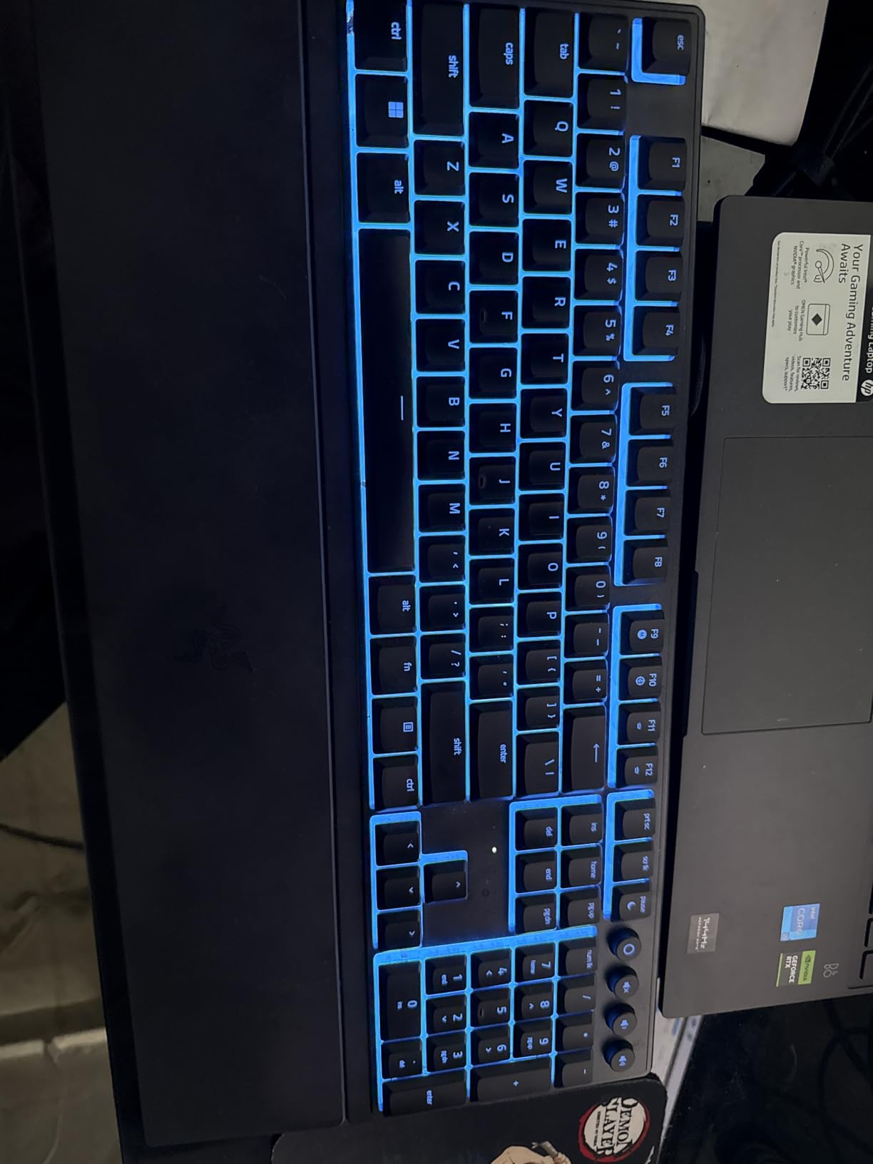 Razer Ornata V3 Gaming Keyboard: Low Profile Keys - Mecha Membrane Switches - UV Coated Keycaps - Backlit Media Keys - 10 Zone RGB Lighting - Spill Resistant - Magnetic Wrist Wrest - Snap Tap - Customer Photo 2