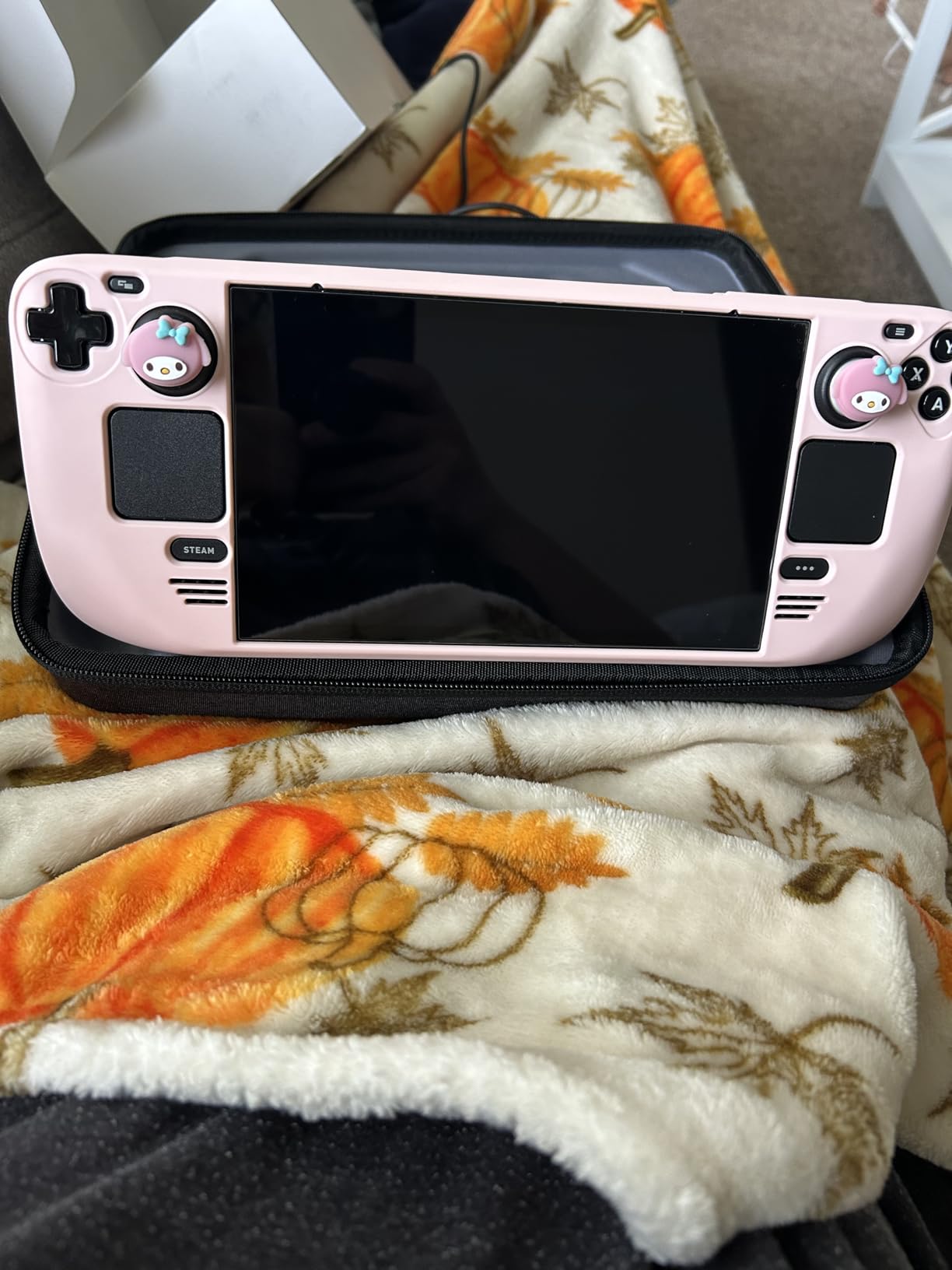 JSAUX Carrying Case Compatible with Steam Deck/Steam Deck OLED, Protective Hard Shell Carry Case Built-in Charger Storage, Portable Travel Carrying Case for Steam Deck Console & Accessories - BG0102 Customer Review JSAUX Carrying Case Compatible with Steam Deck/Steam Deck OLED, Protective Hard Shell Carry Case Built-in Charger Storage, Portable Travel Carrying Case for Steam Deck Console & Accessories - BG0102 - Customer Photo 2