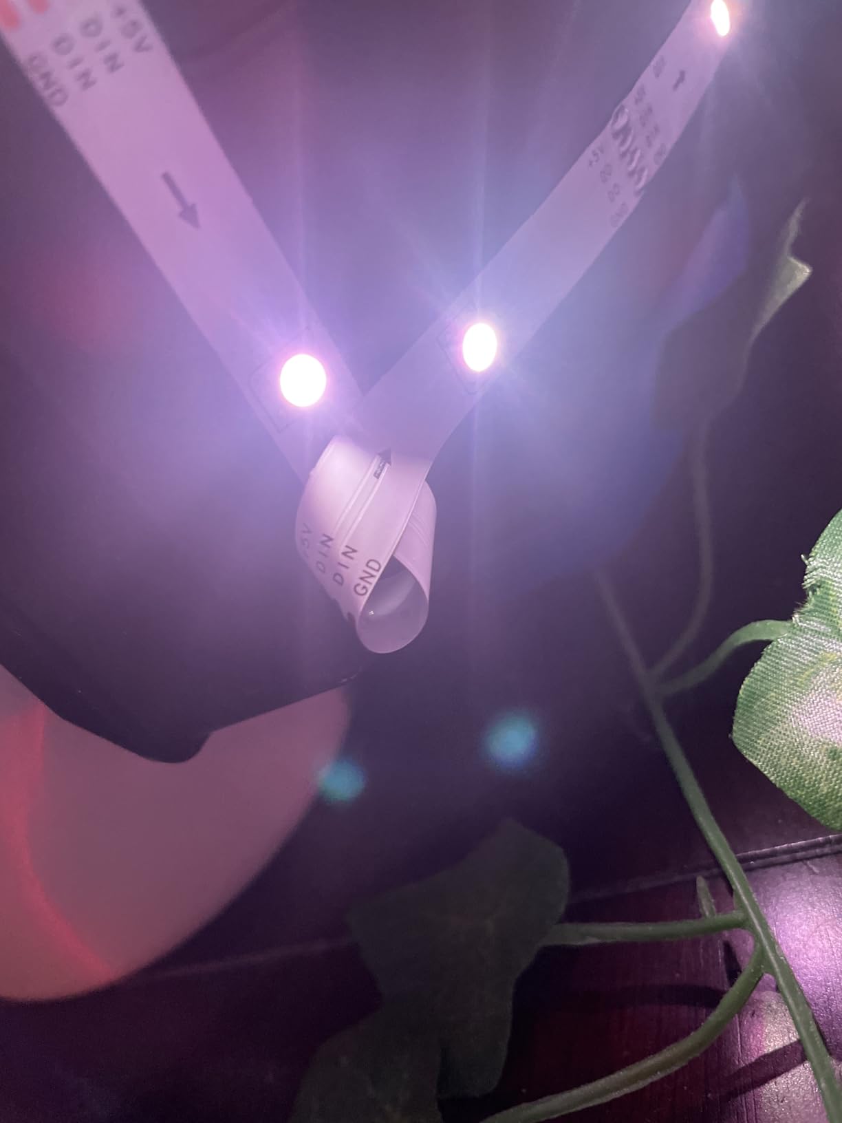 maylit ICRGB TV LED Backlight, 18ft Bluetooth LED Lights for TV 75-85in, USB Powered TV Lights Kit with Remote and App Control, Music Sync Color Change with TV Sound, Bias Lighting for HDTV Room Decor - Customer Photo 2