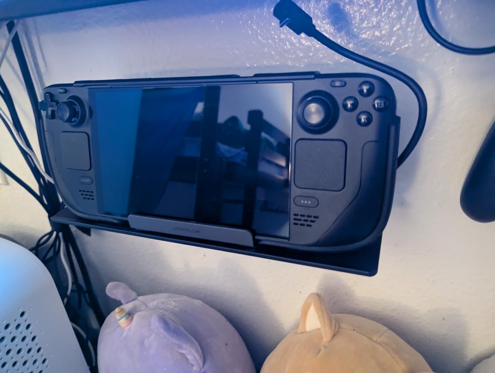 JSAUX Upgraded Docking Station 4K@120Hz for Steam Deck OLED/ROG Ally X/Legion Go/MSI Claw, 5-in-1 Steam Deck Dock with HDMI 2.1, 100Mbps Ethernet, USB 2.0 and 100W Charge for Steam Deck LCD-HB0602 Customer Review JSAUX Upgraded Docking Station 4K@120Hz for Steam Deck OLED/ROG Ally X/Legion Go/MSI Claw, 5-in-1 Steam Deck Dock with HDMI 2.1, 100Mbps Ethernet, USB 2.0 and 100W Charge for Steam Deck LCD-HB0602 - Customer Photo 1