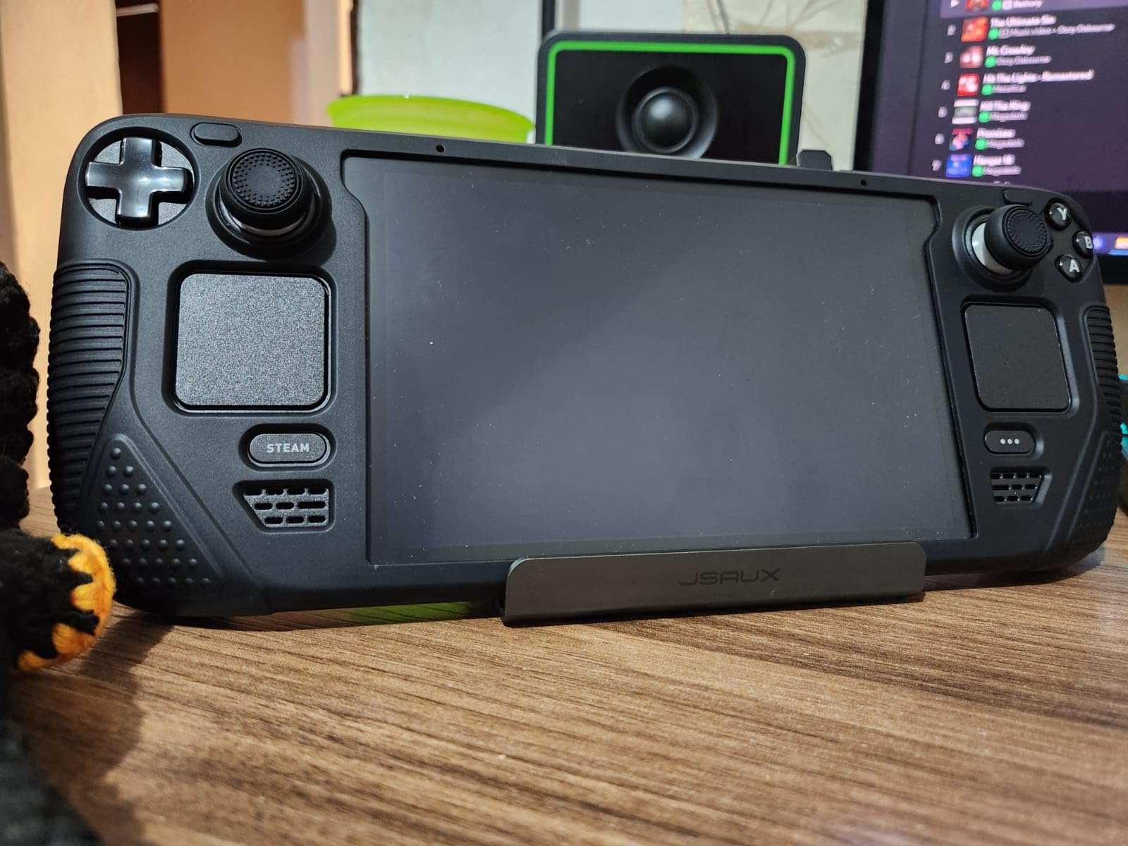 JSAUX Upgraded Docking Station 4K@120Hz for Steam Deck OLED/ROG Ally X/Legion Go/MSI Claw, 5-in-1 Steam Deck Dock with HDMI 2.1, 100Mbps Ethernet, USB 2.0 and 100W Charge for Steam Deck LCD-HB0602 Customer Review JSAUX Upgraded Docking Station 4K@120Hz for Steam Deck OLED/ROG Ally X/Legion Go/MSI Claw, 5-in-1 Steam Deck Dock with HDMI 2.1, 100Mbps Ethernet, USB 2.0 and 100W Charge for Steam Deck LCD-HB0602 - Customer Photo 2