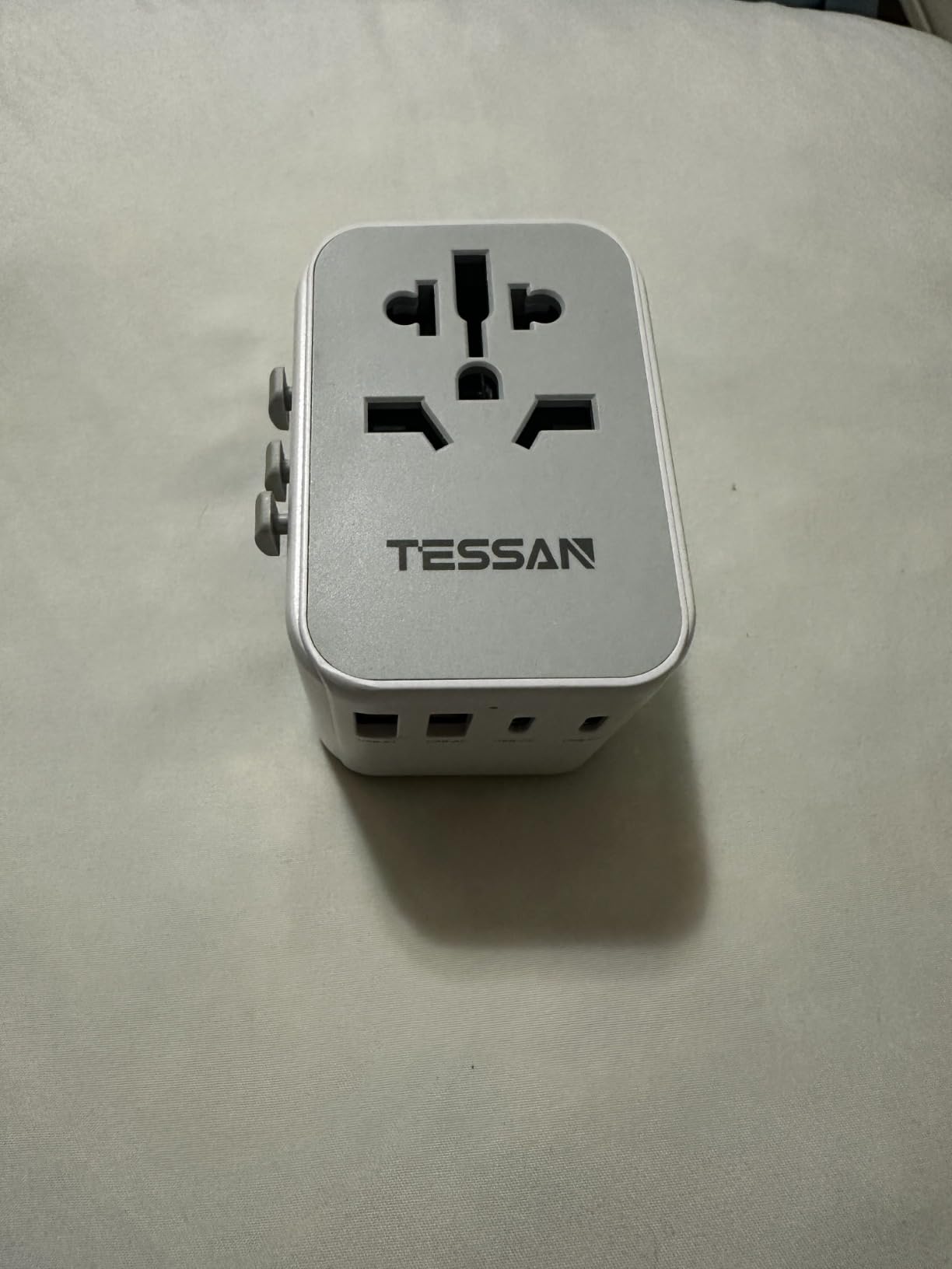 TESSAN Universal Travel Adapter, International Power Adapter 5.6A 28W 3 USB C 2 USB A Ports, Travel Worldwide Plug Adaptor, Outlet Wall Charger for Europe UK EU AUS (Type C/G/A/I) Customer Review TESSAN Universal Travel Adapter, International Power Adapter 5.6A 28W 3 USB C 2 USB A Ports, Travel Worldwide Plug Adaptor, Outlet Wall Charger for Europe UK EU AUS (Type C/G/A/I) - Customer Photo 1