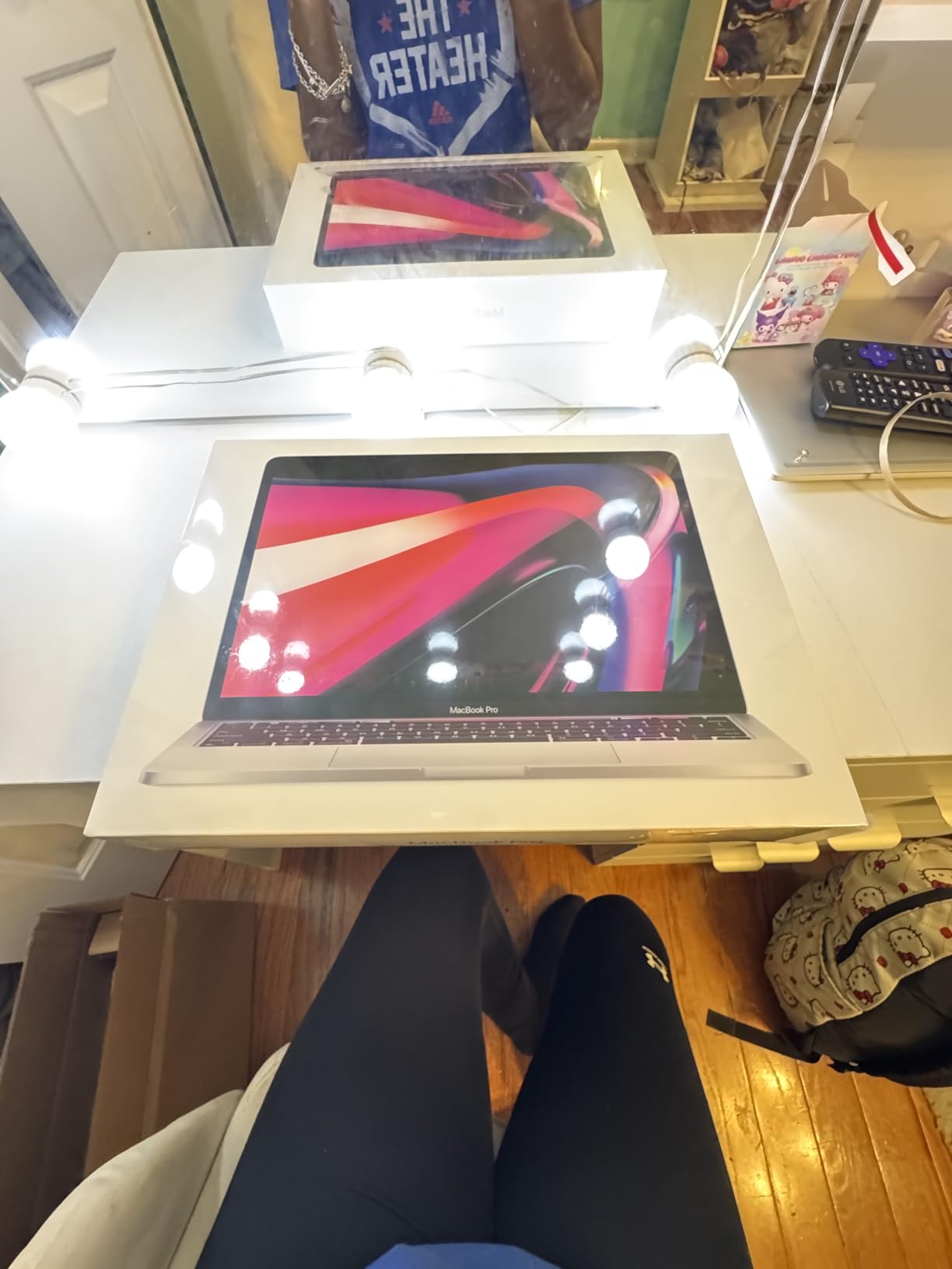 2022 Apple MacBook Pro Laptop with M2 chip: 13-inch Retina Display, 8GB RAM, 256GB ​​​​​​​SSD ​​​​​​​Storage, Touch Bar, Backlit Keyboard, FaceTime HD Camera. Works with iPhone and iPad; Space Gray - Customer Photo 1